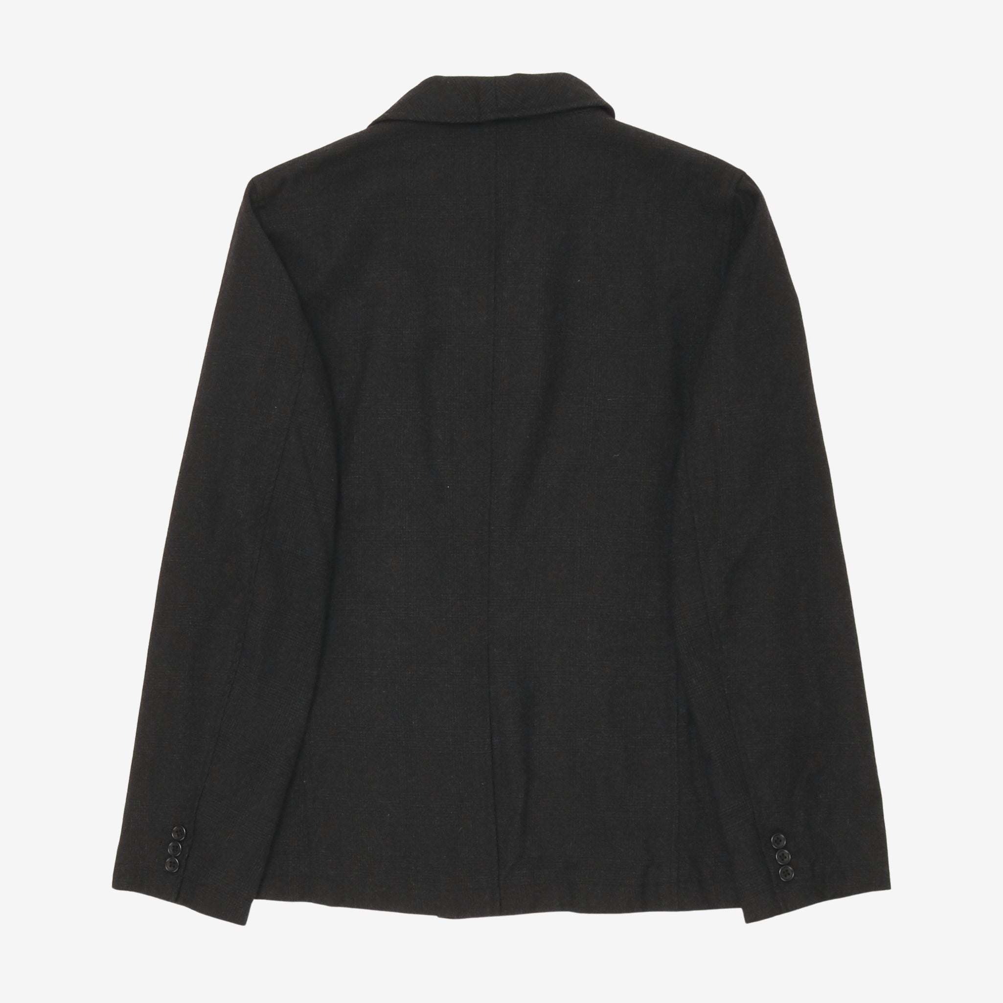 Shawl Collar Wool Jacket