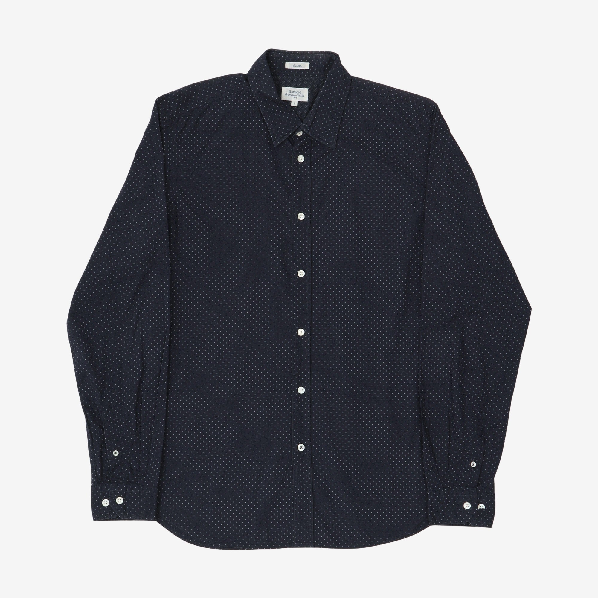 Slim Fit Polka Dot Shirt