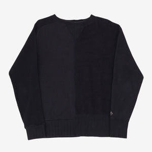 Multi Fabric Sweatshirt