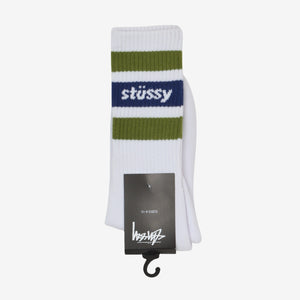 Stripe Crew Socks