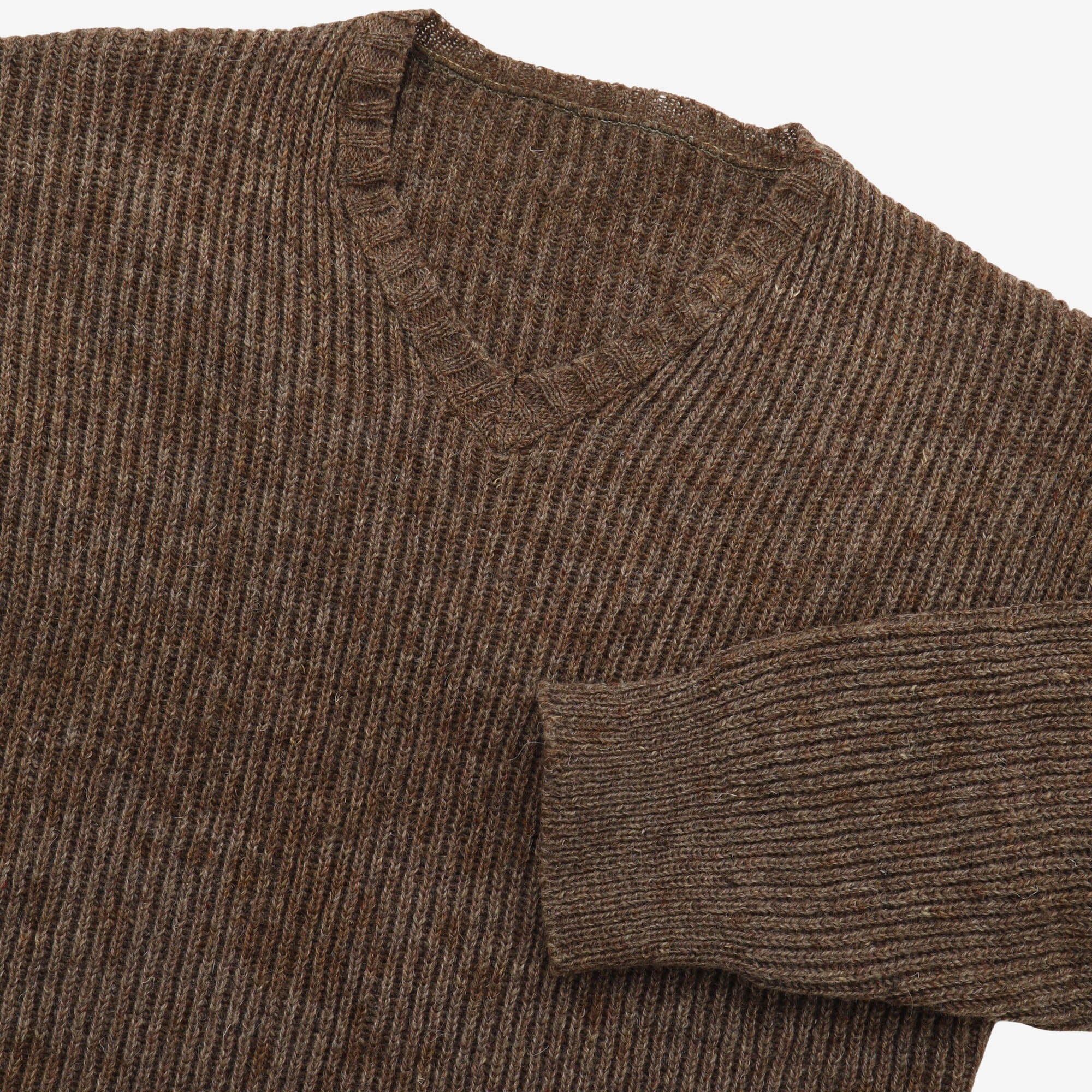 Distressed Wool Sweater