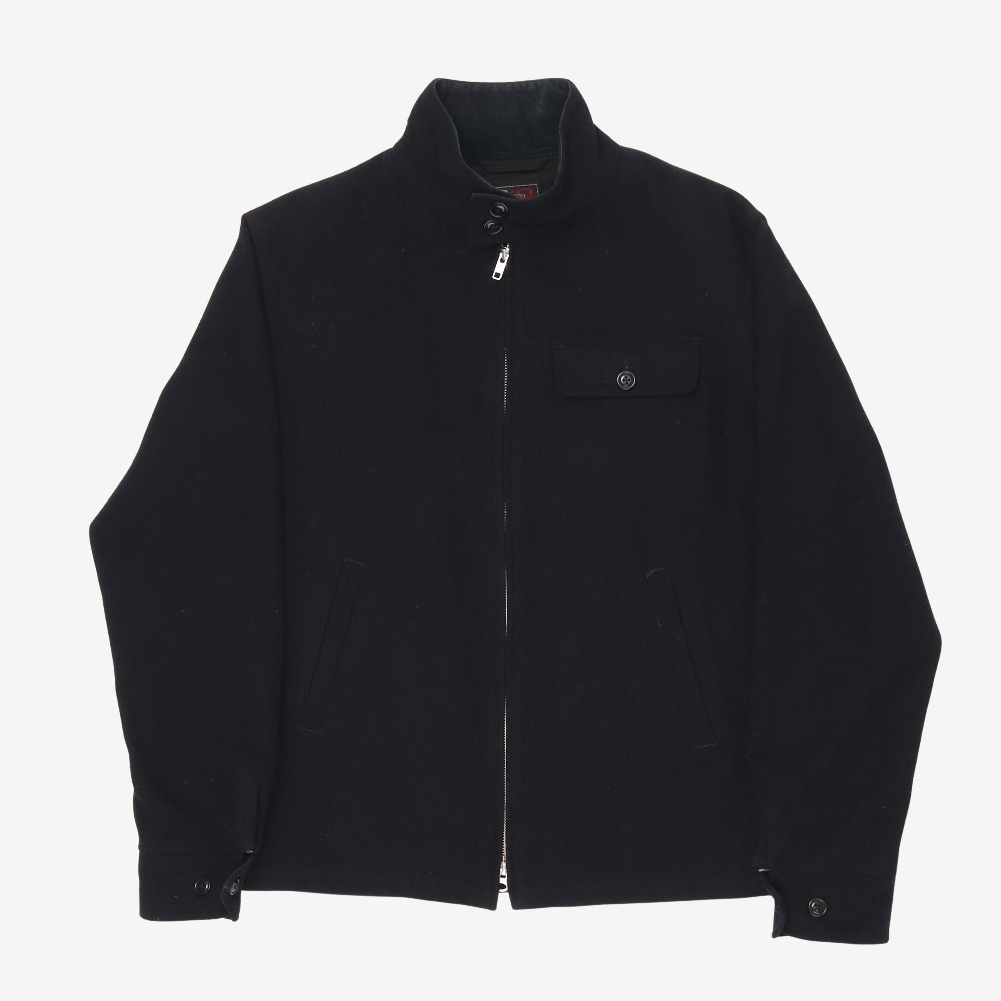 Wool Harrington Jacket