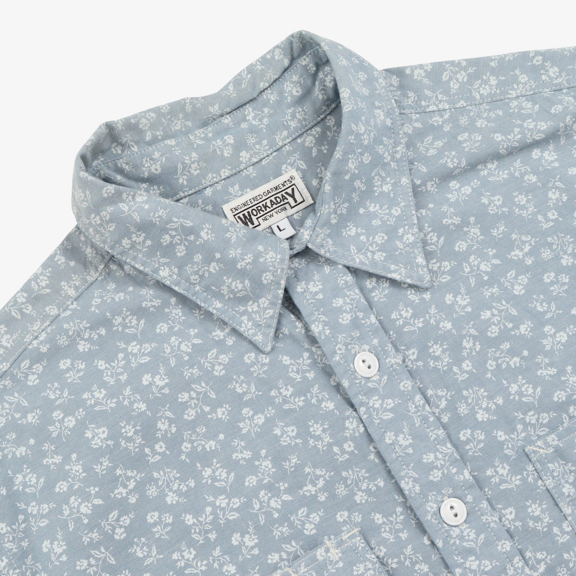 Workaday Floral Utility Shirt