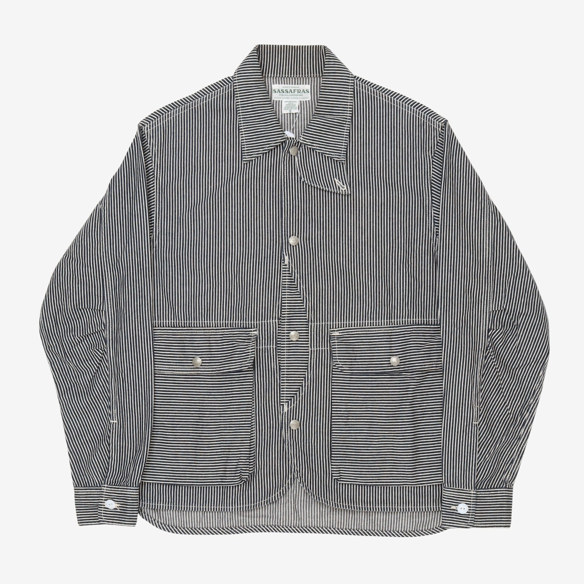 Herringbone Striped Chore Jacket