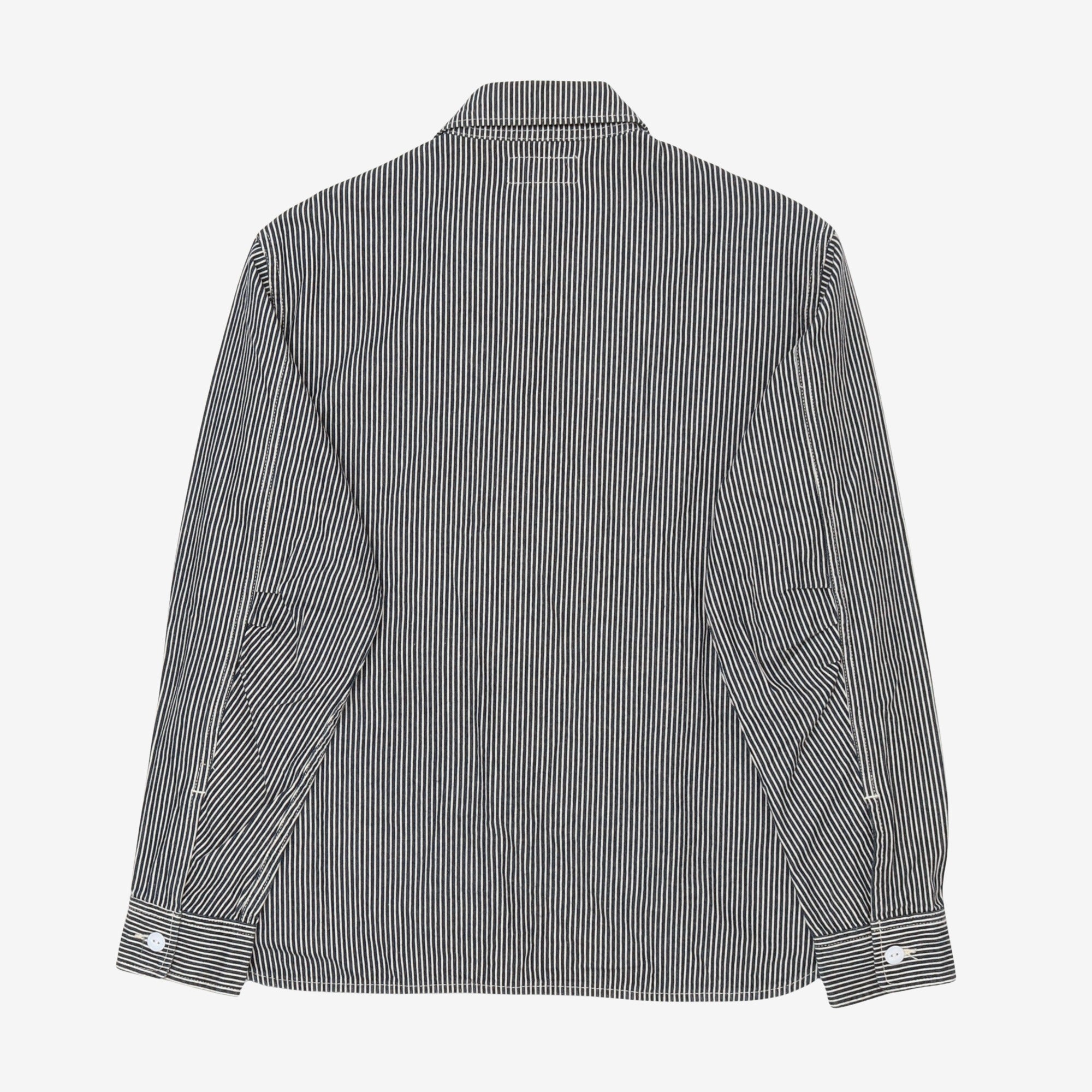 Herringbone Striped Chore Jacket