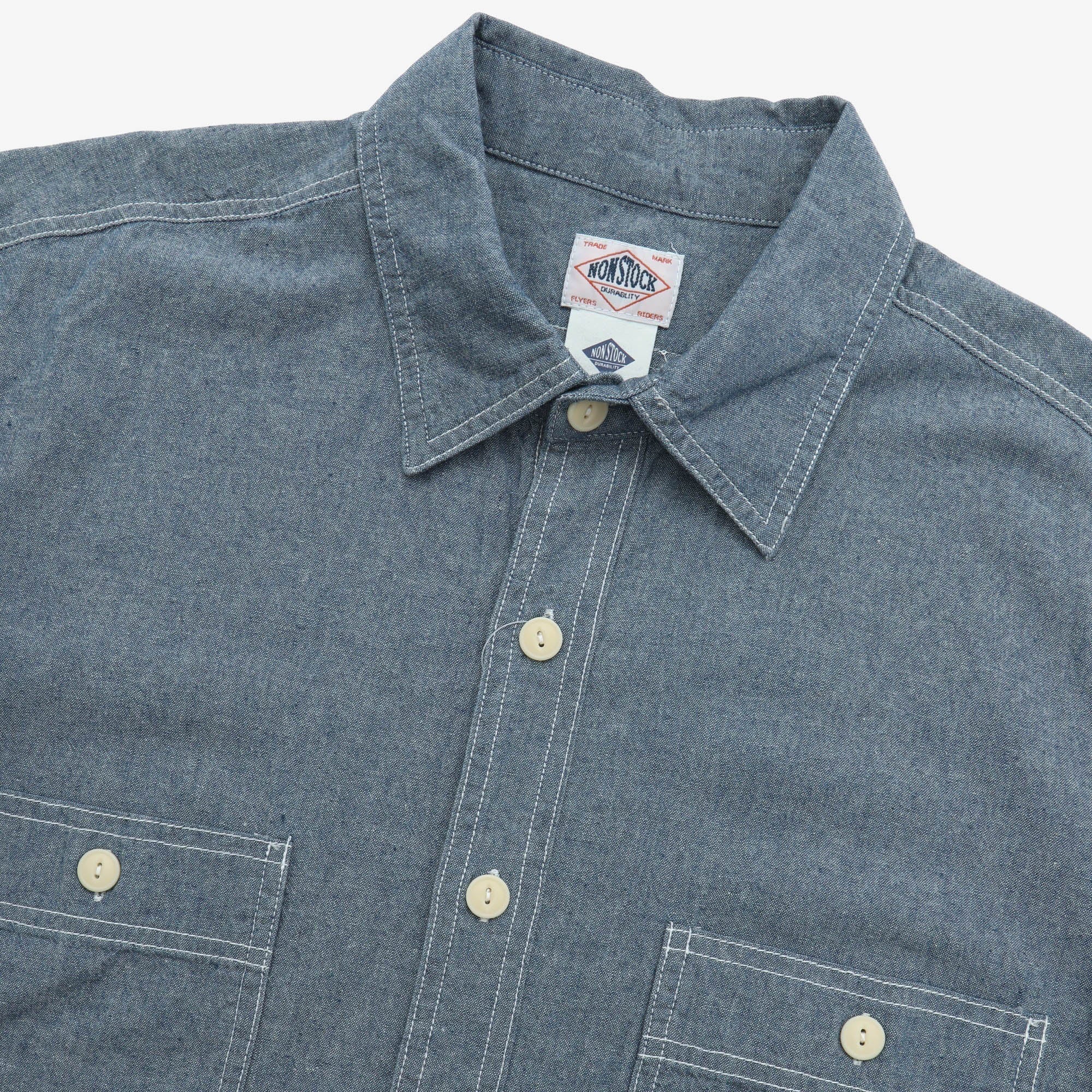 Chambray SS Work Shirt