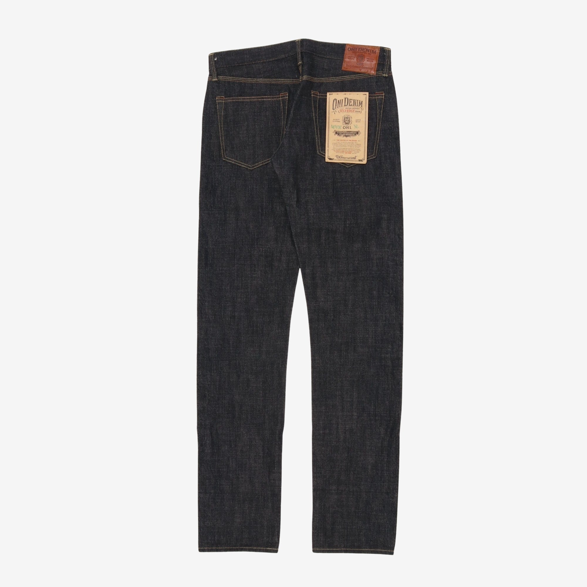 14oz Slim Straight Denim (34W x 36L)