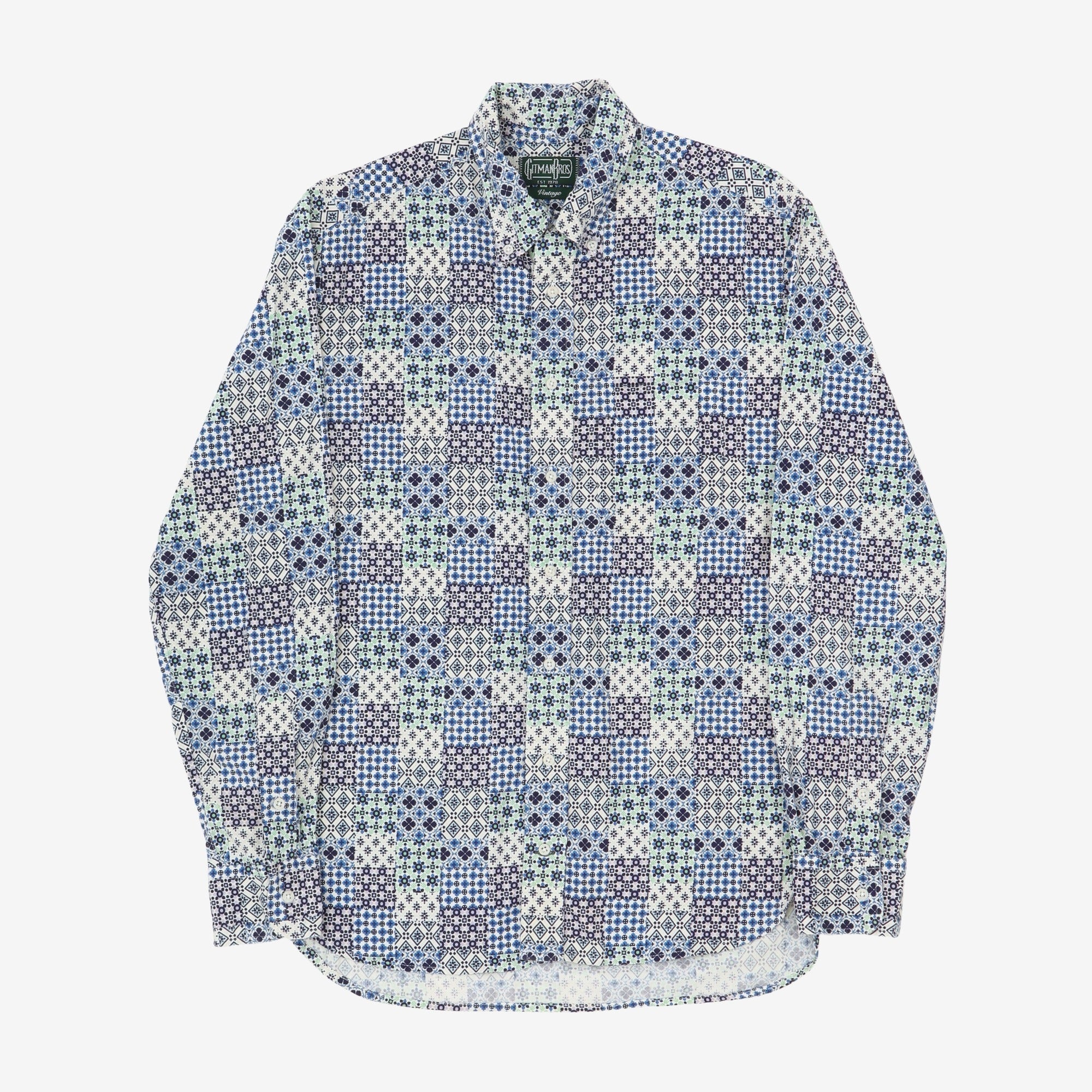 Patterned BD Shirt