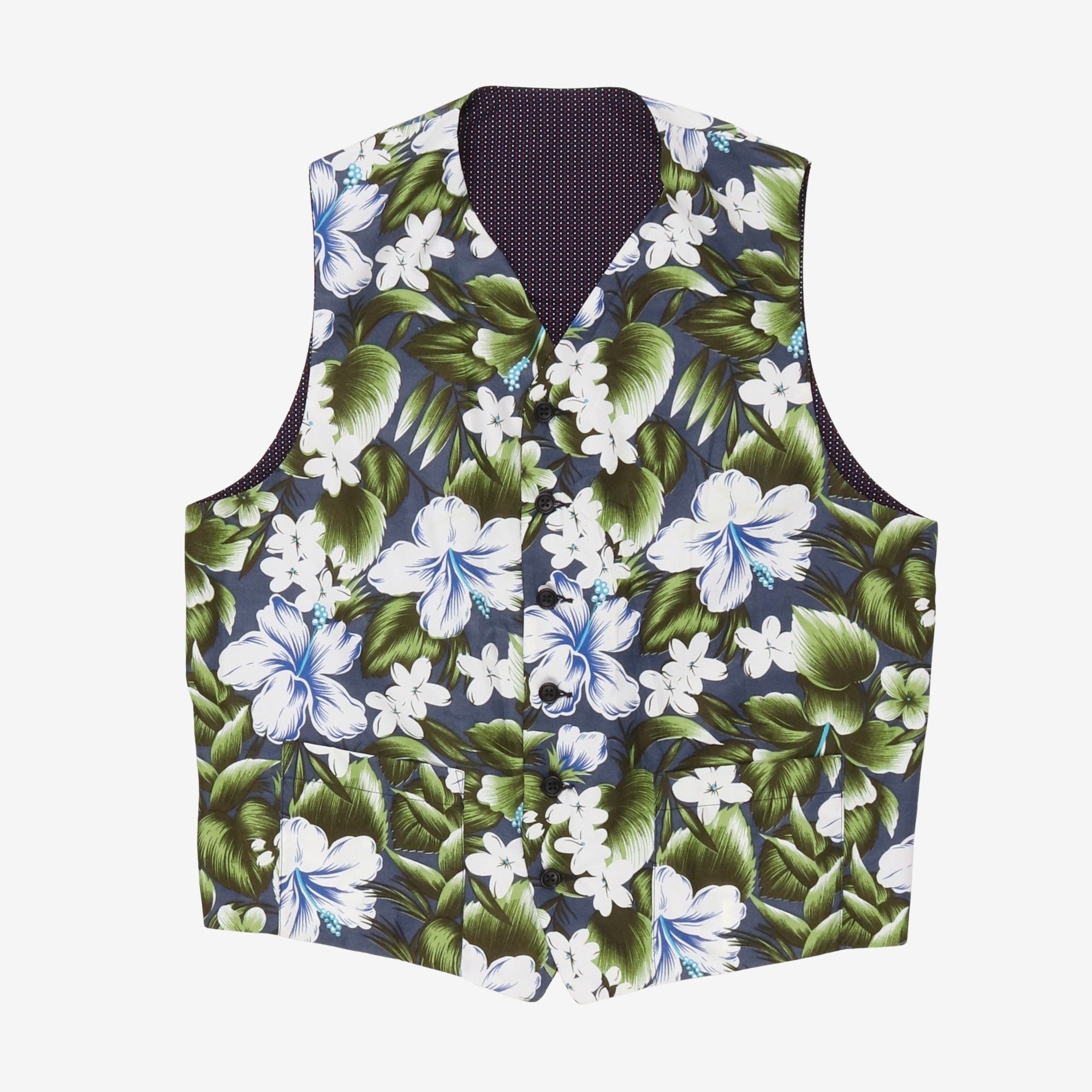 Reversible Patterned Vest