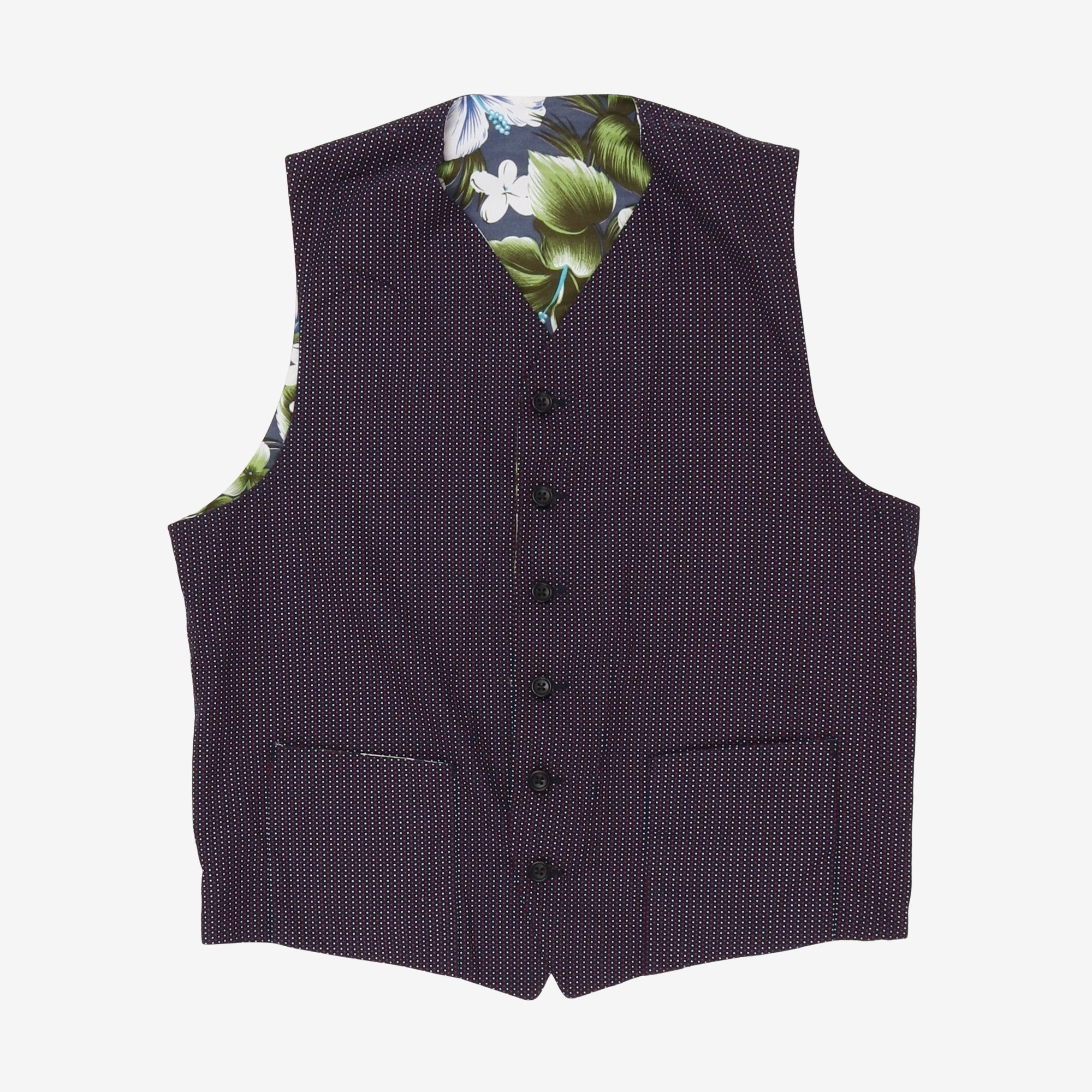 Reversible Patterned Vest