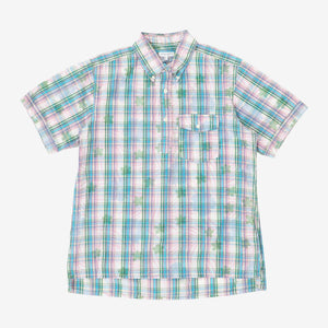 Flower Check PO BD Shirt