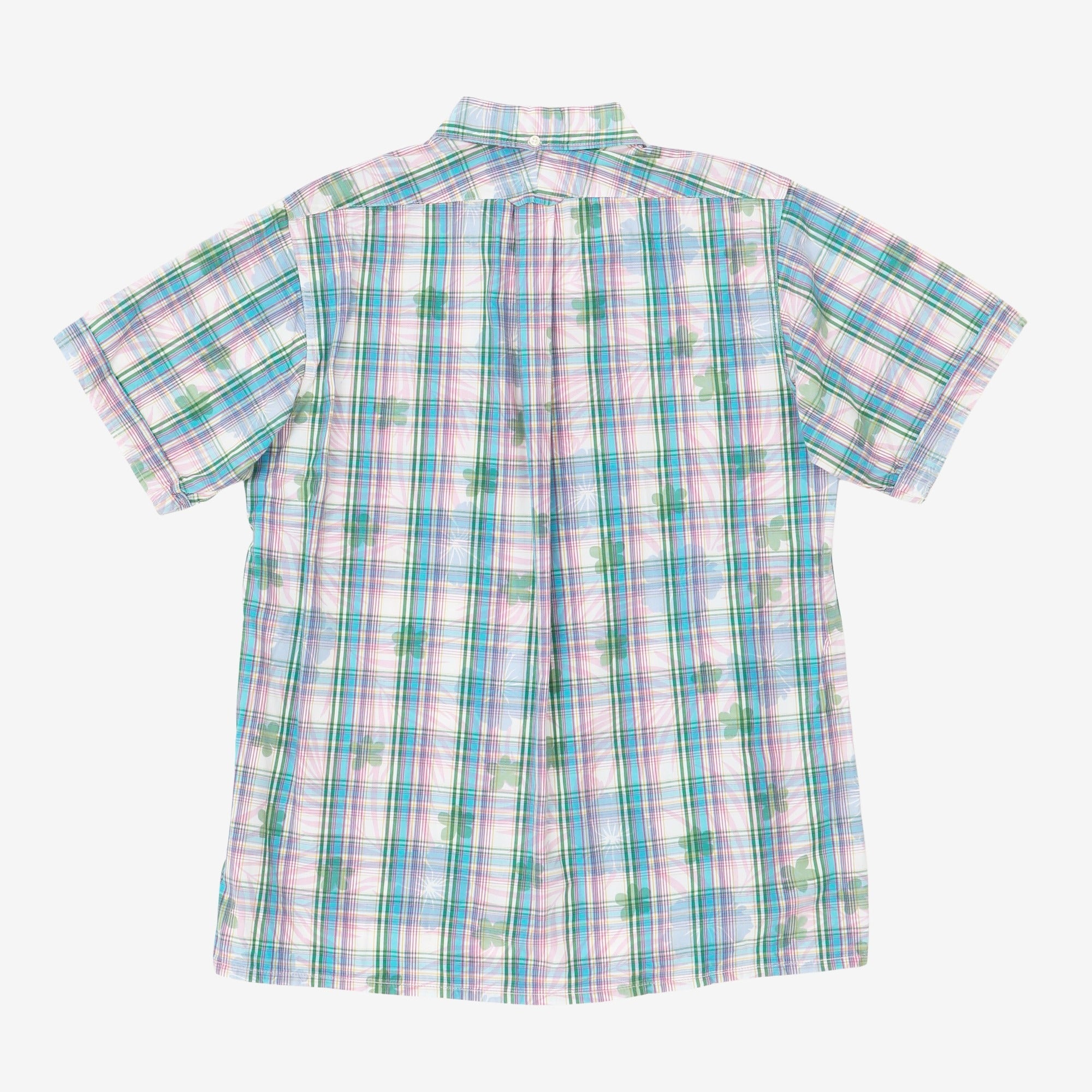 Flower Check PO BD Shirt