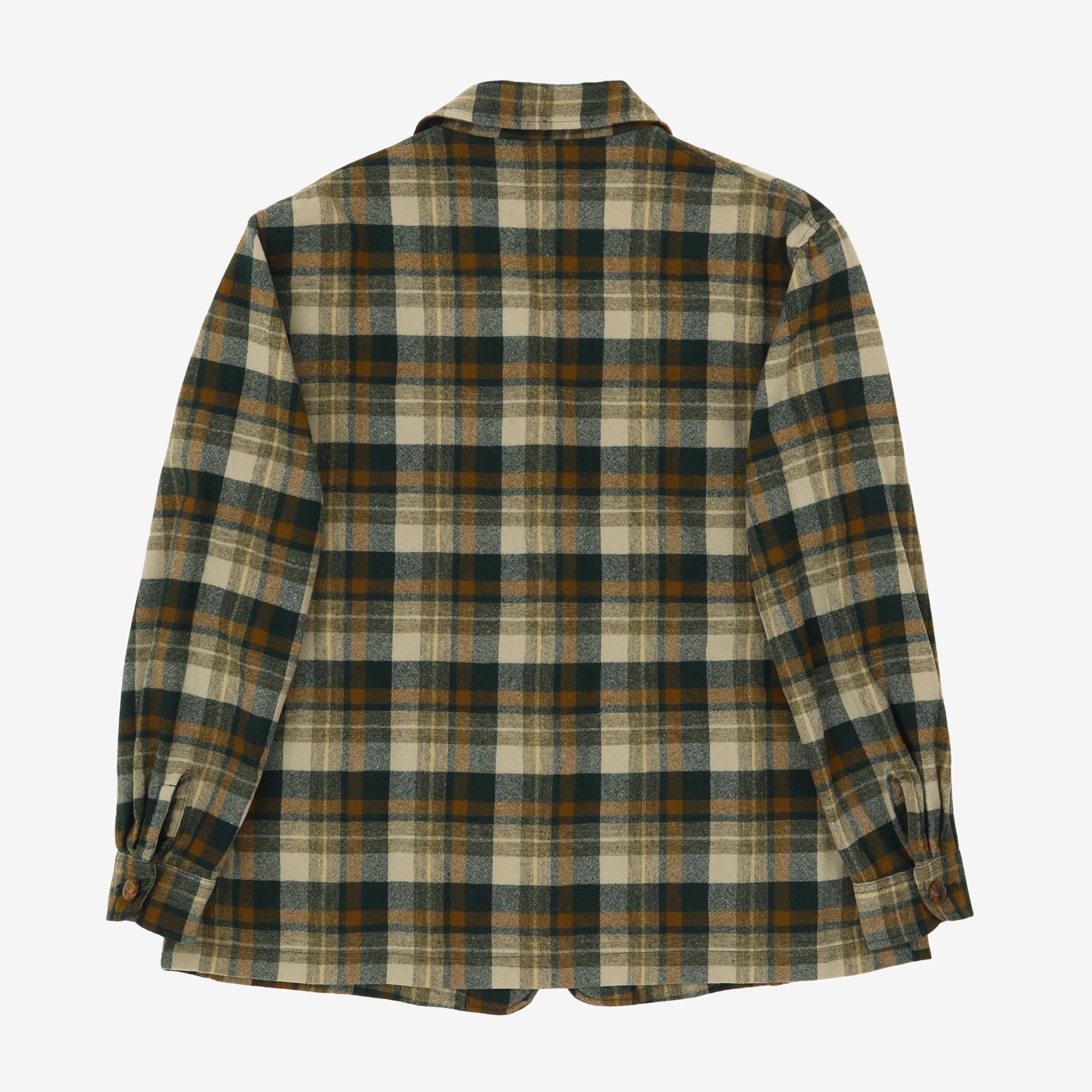 Vintage Check Wool Jacket