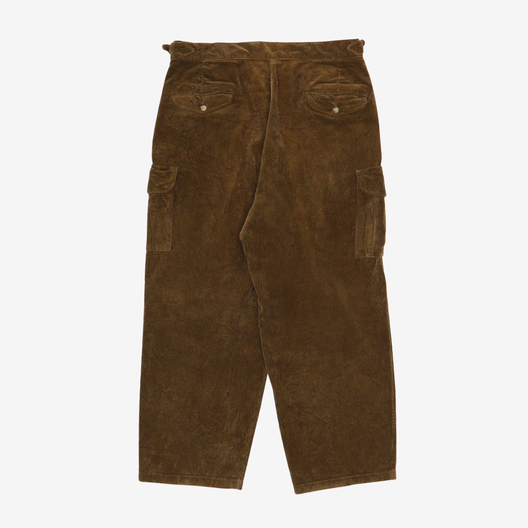 Cord Cargo Trousers (34W x 26L)