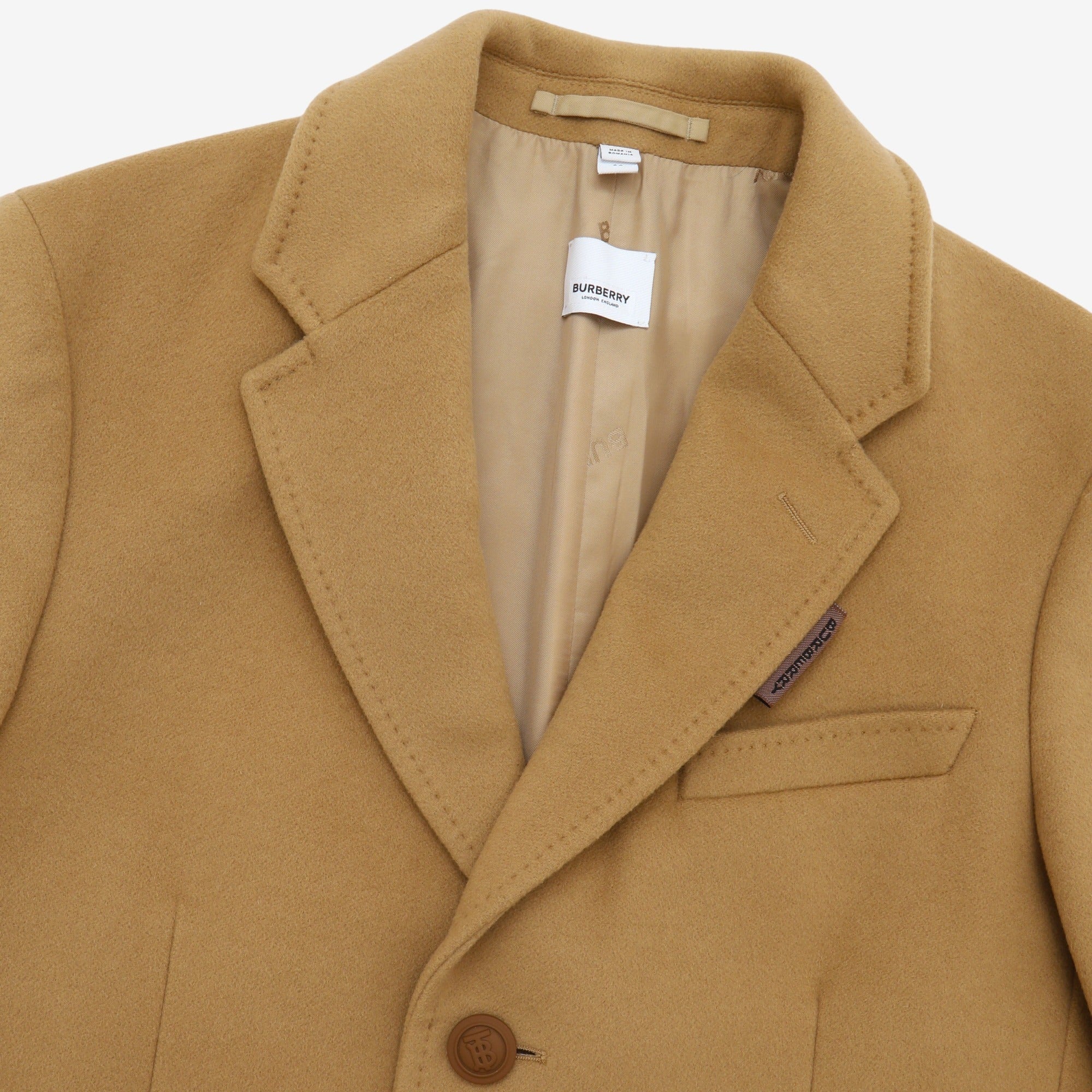 Cashmere Blend Overcoat