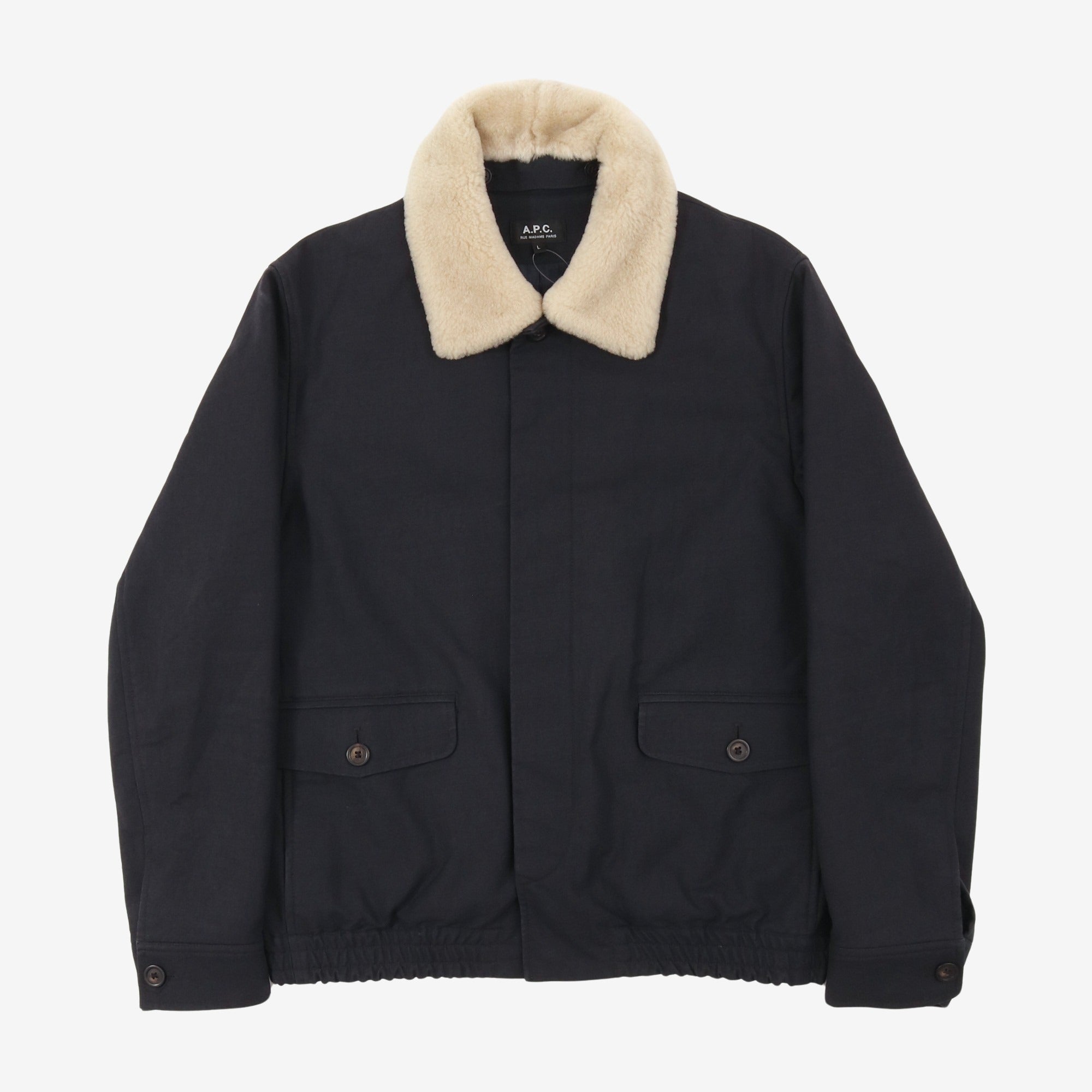 APC Plush Neck Bomber Jacket – Marrkt