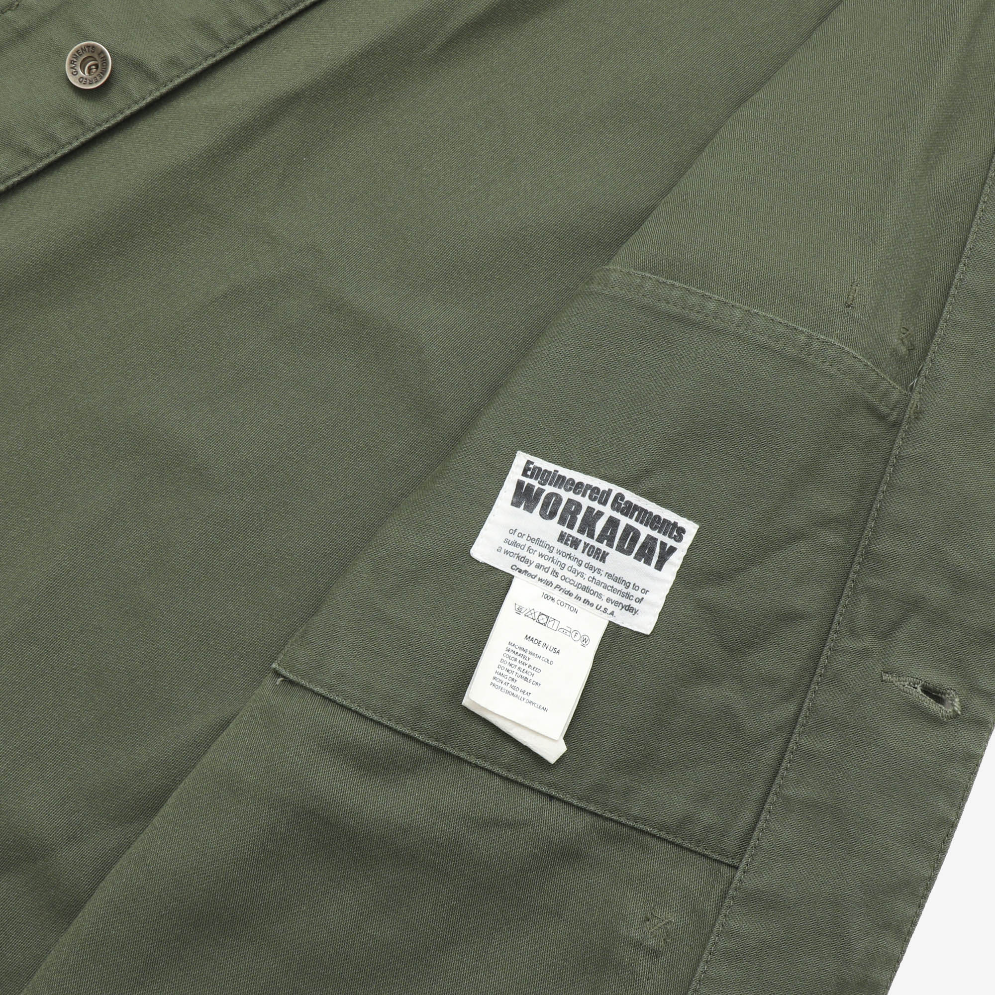 Engineered garments hotsell workaday shop coat