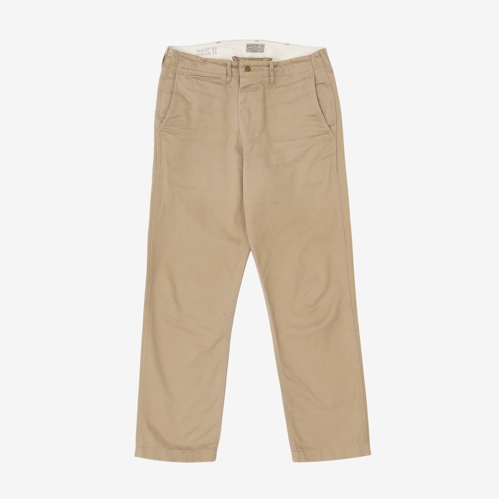 Original-Spec Chinos (33W x 27.5L)