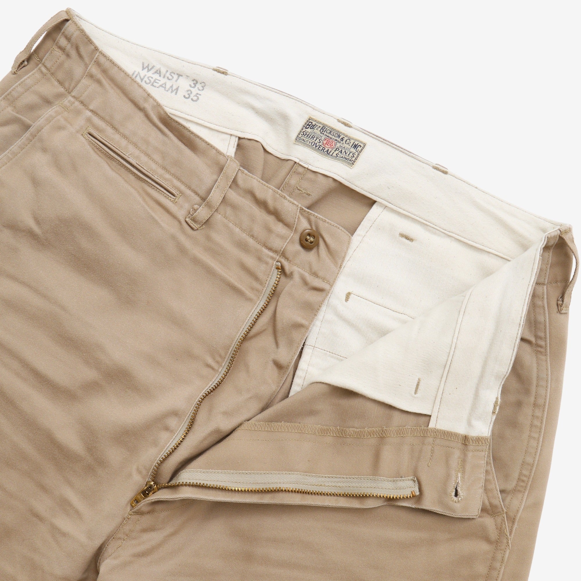 Original-Spec Chinos (33W x 27.5L)