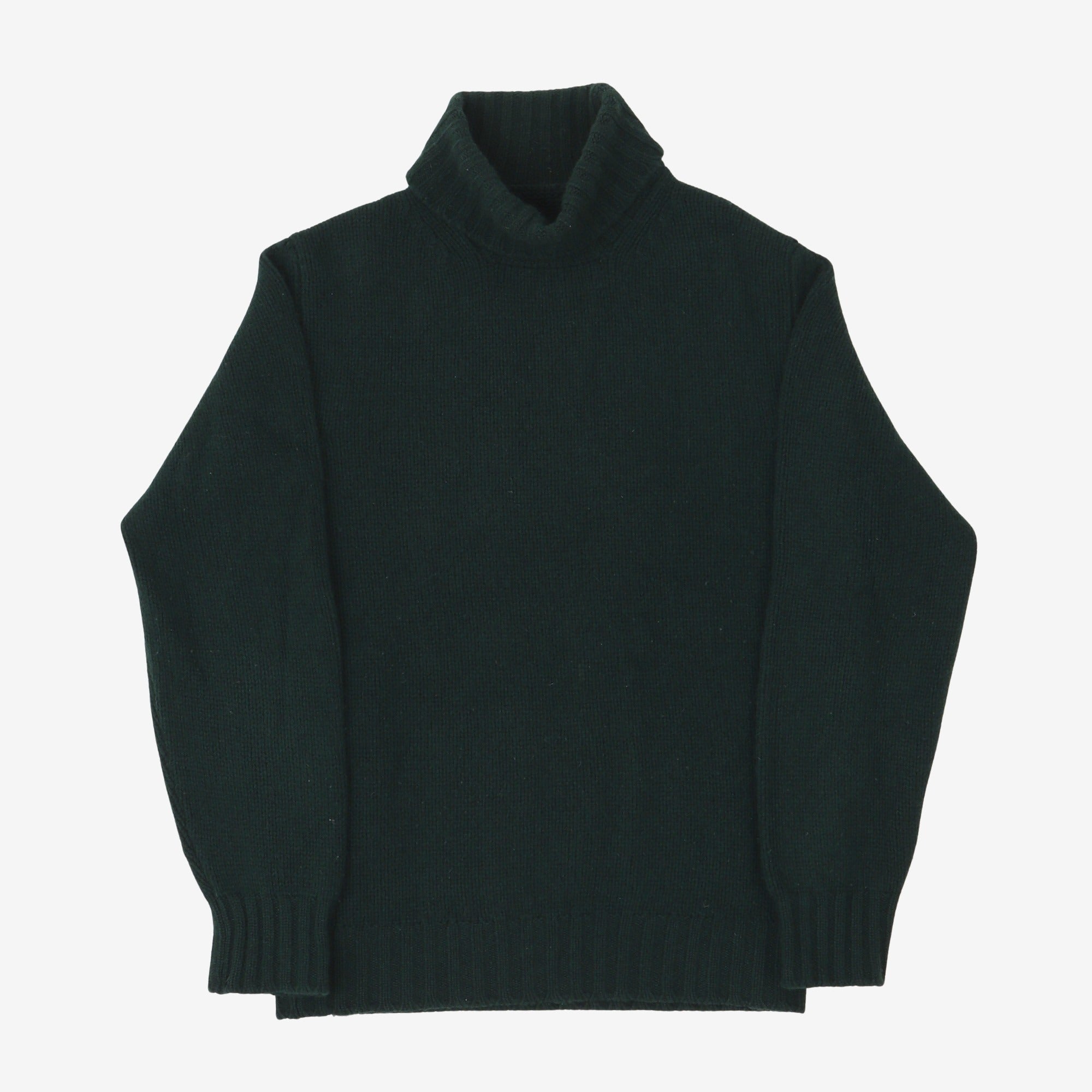 Lambswool Roll Neck Sweater