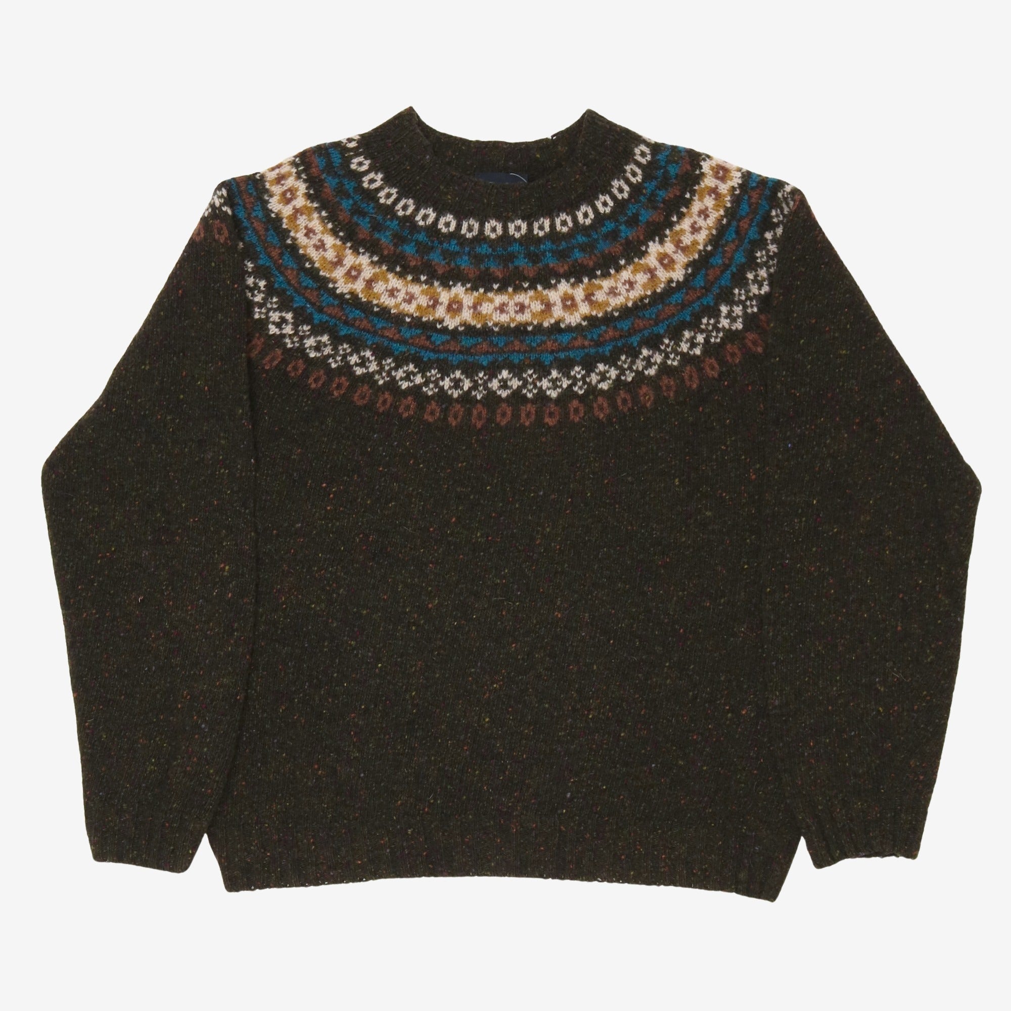 Fairisle Wool Knit Jumper