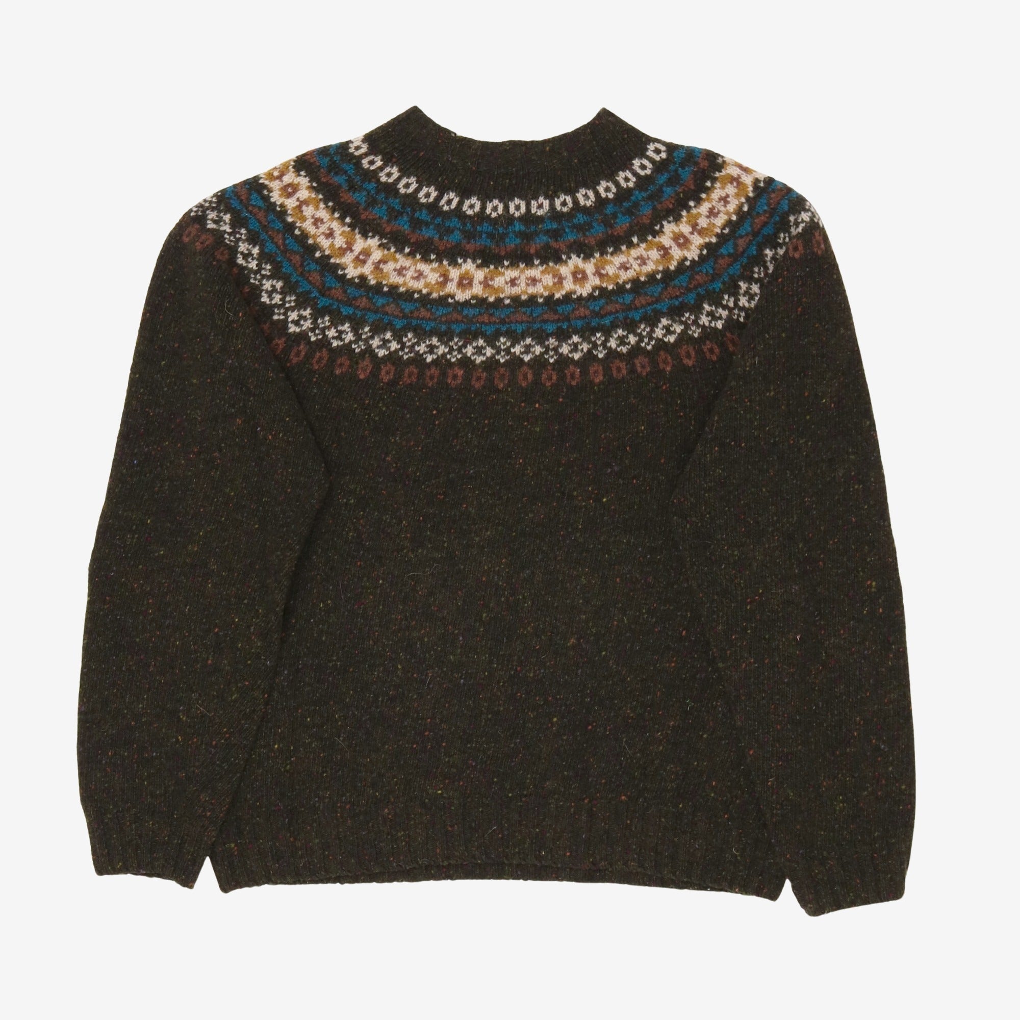 Fairisle Wool Knit Jumper