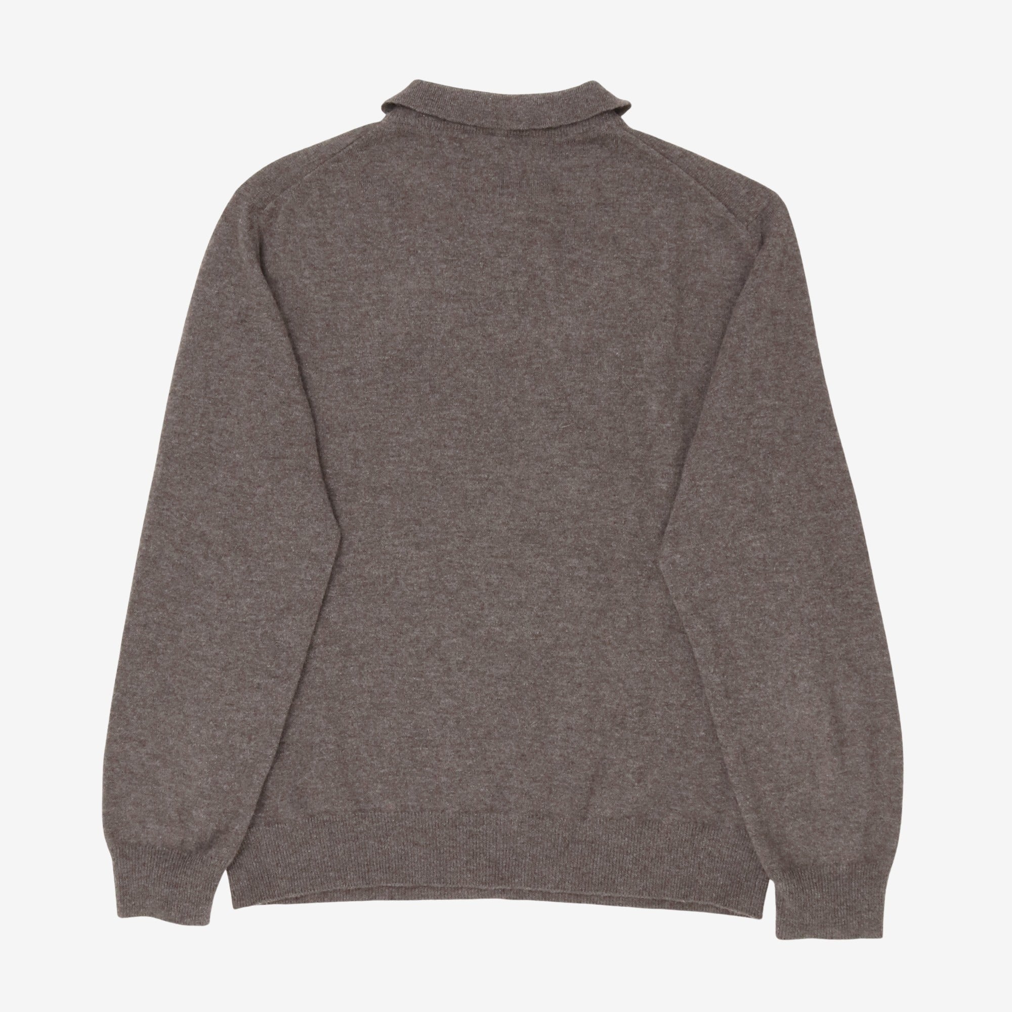 Cashmere Blend Collared Sweater