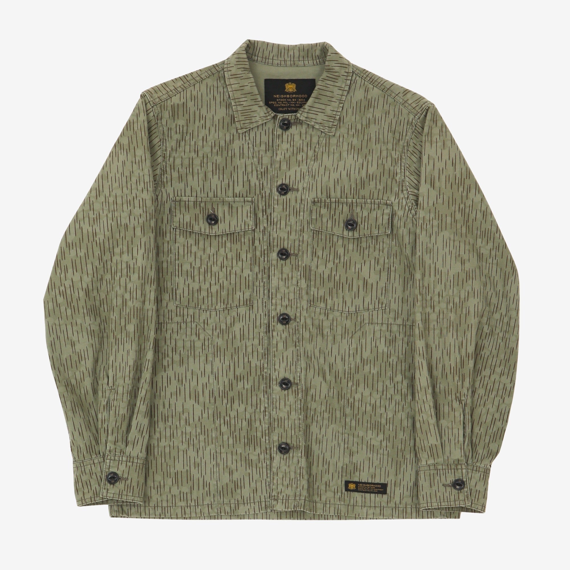 BDU Camo Overshirt