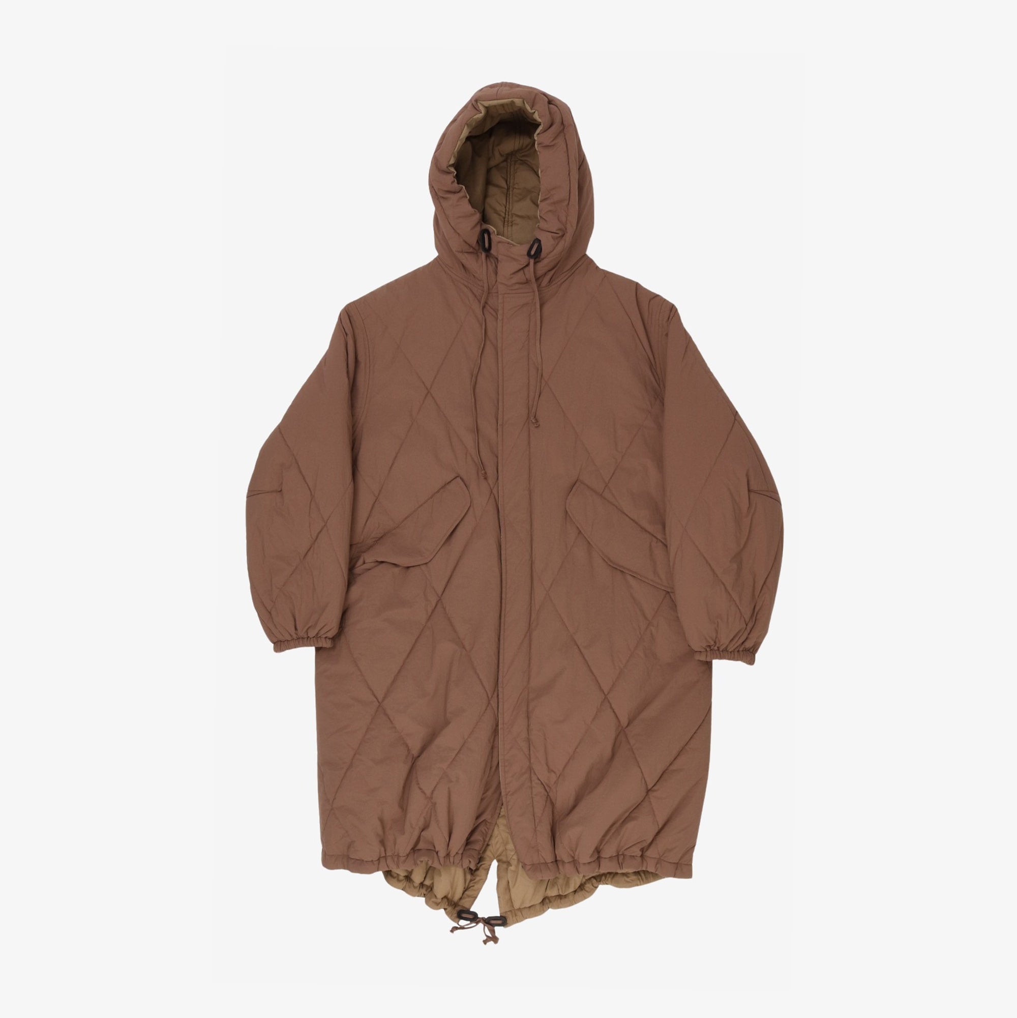 Reversible Diamond Quilt Parka