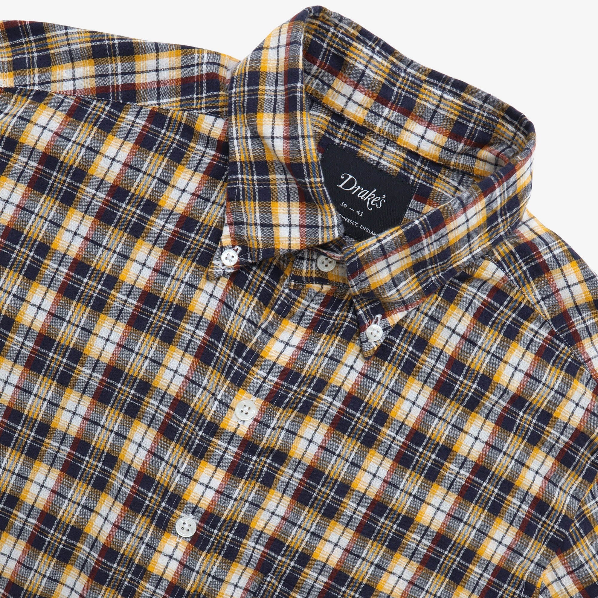 BD Madras Check Shirt