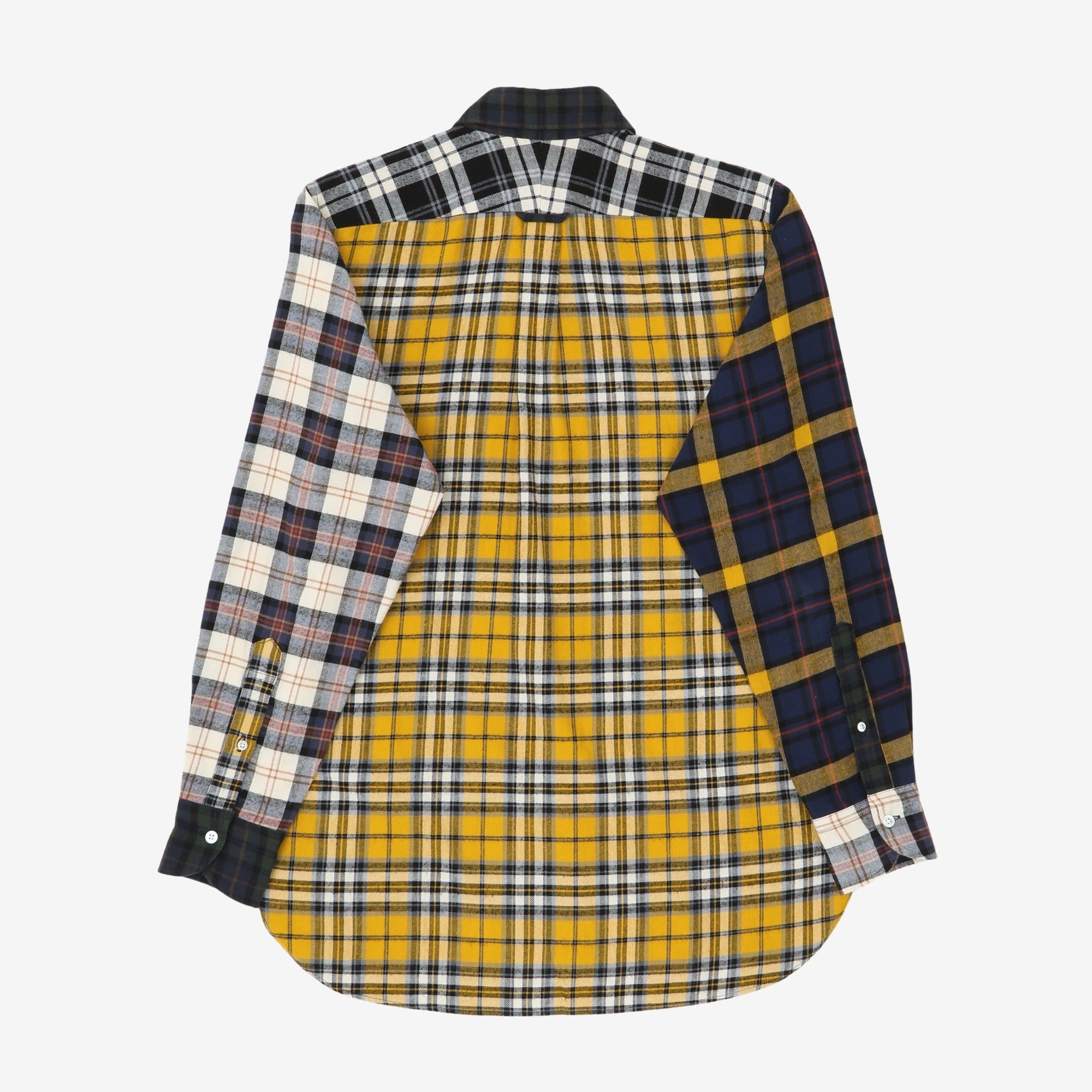 Patchwork Flannel Shirt