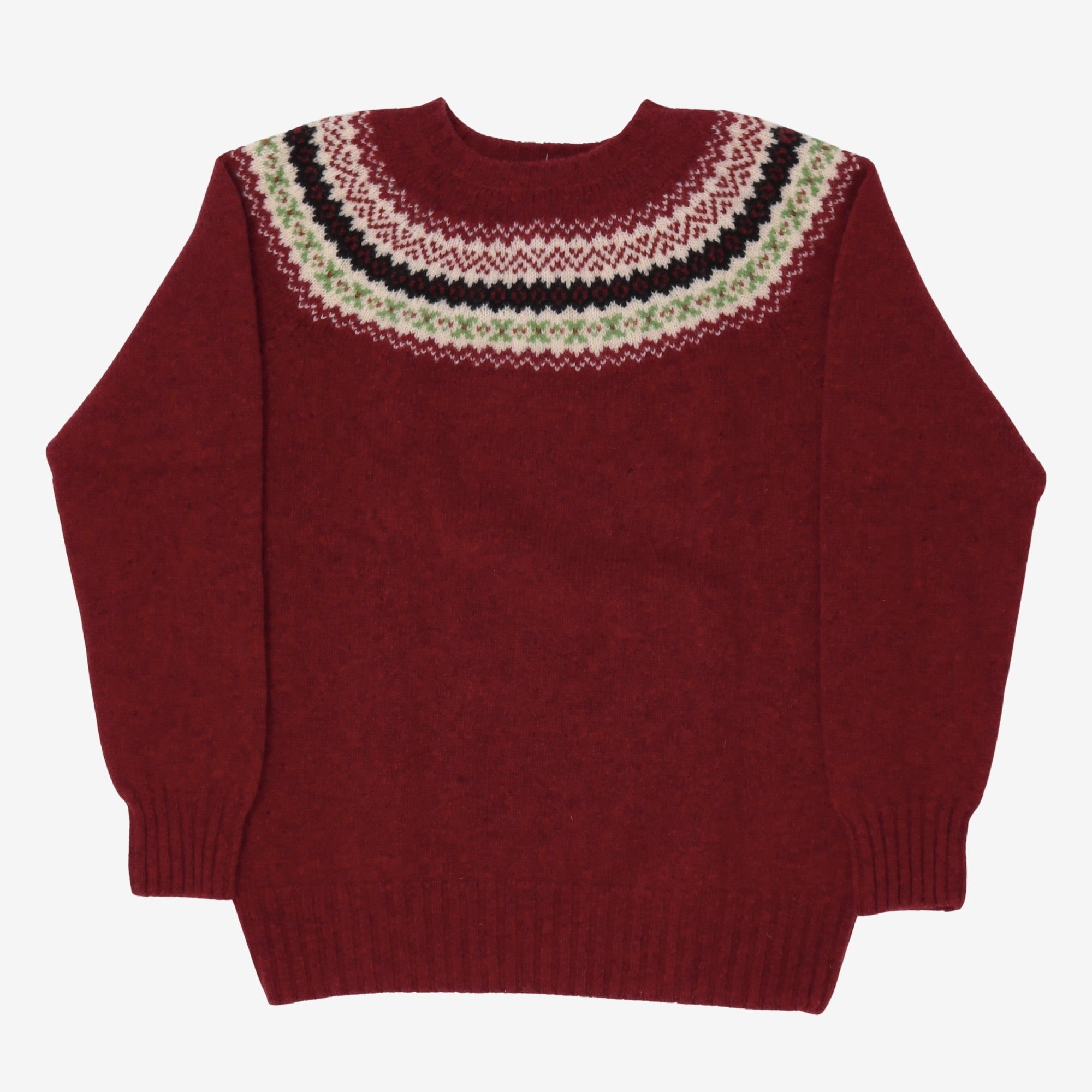 Fairisle Wool Sweater