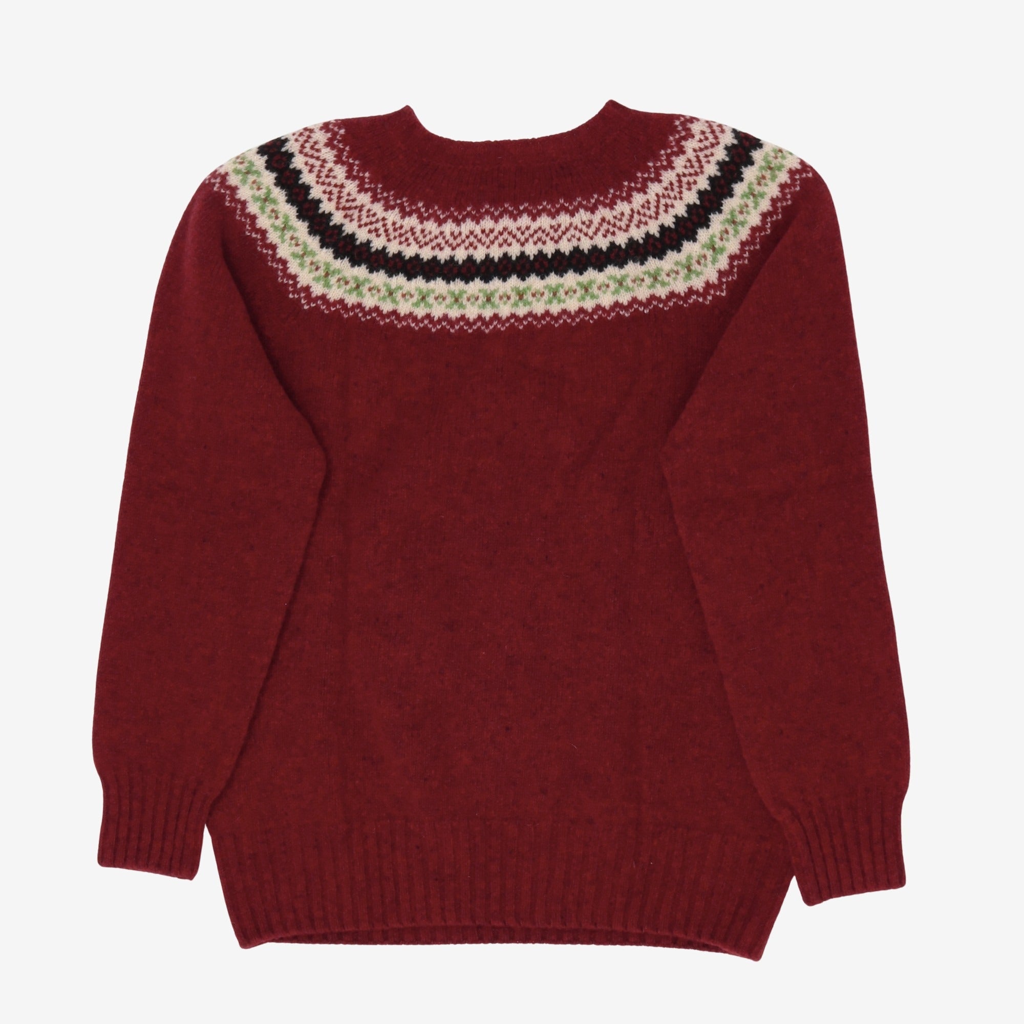 Fairisle Wool Sweater