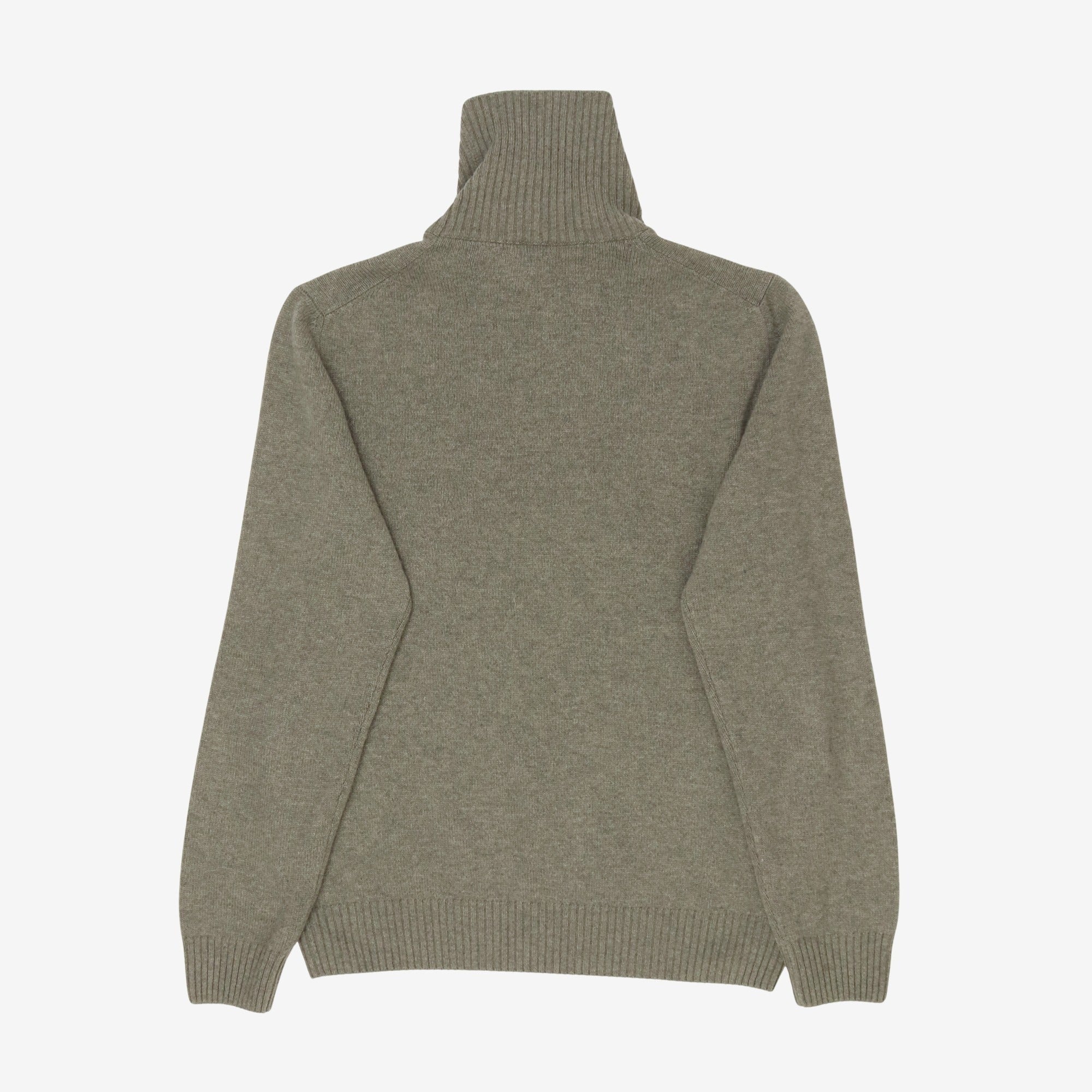 Wool Cashmere Roll Neck