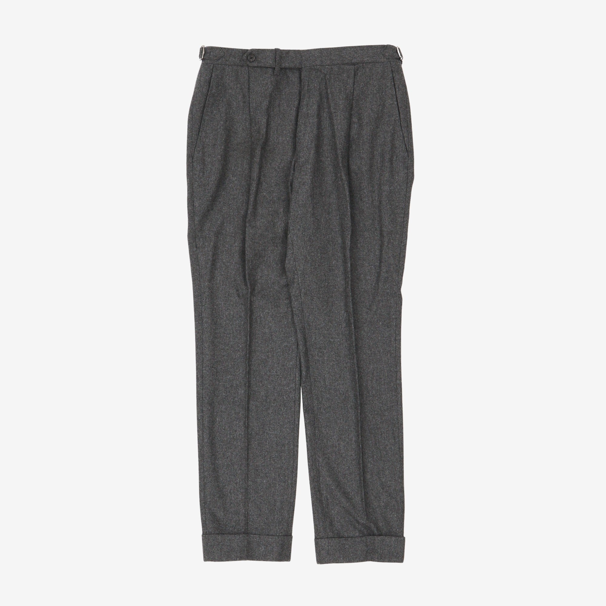 Pleated Wool Trousers (32W x 30L)