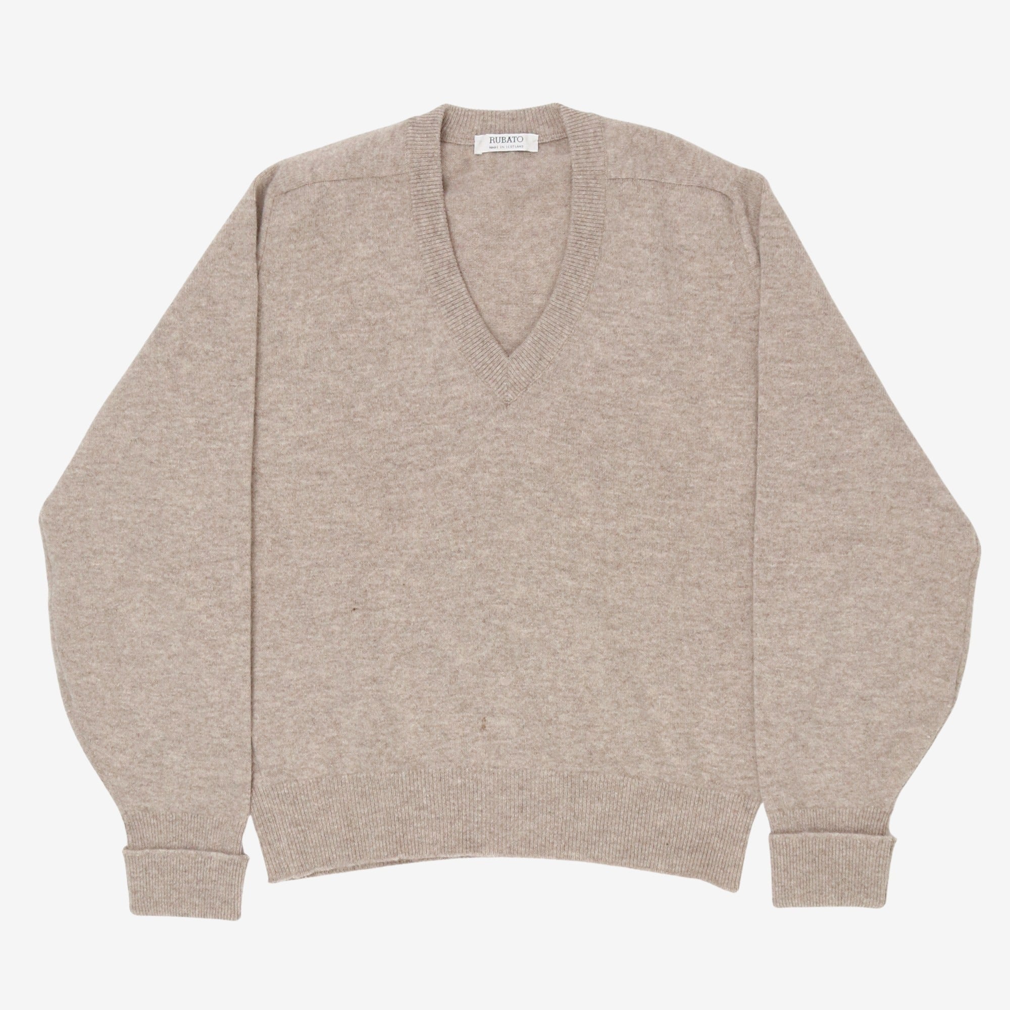 V-Neck Wool Sweater