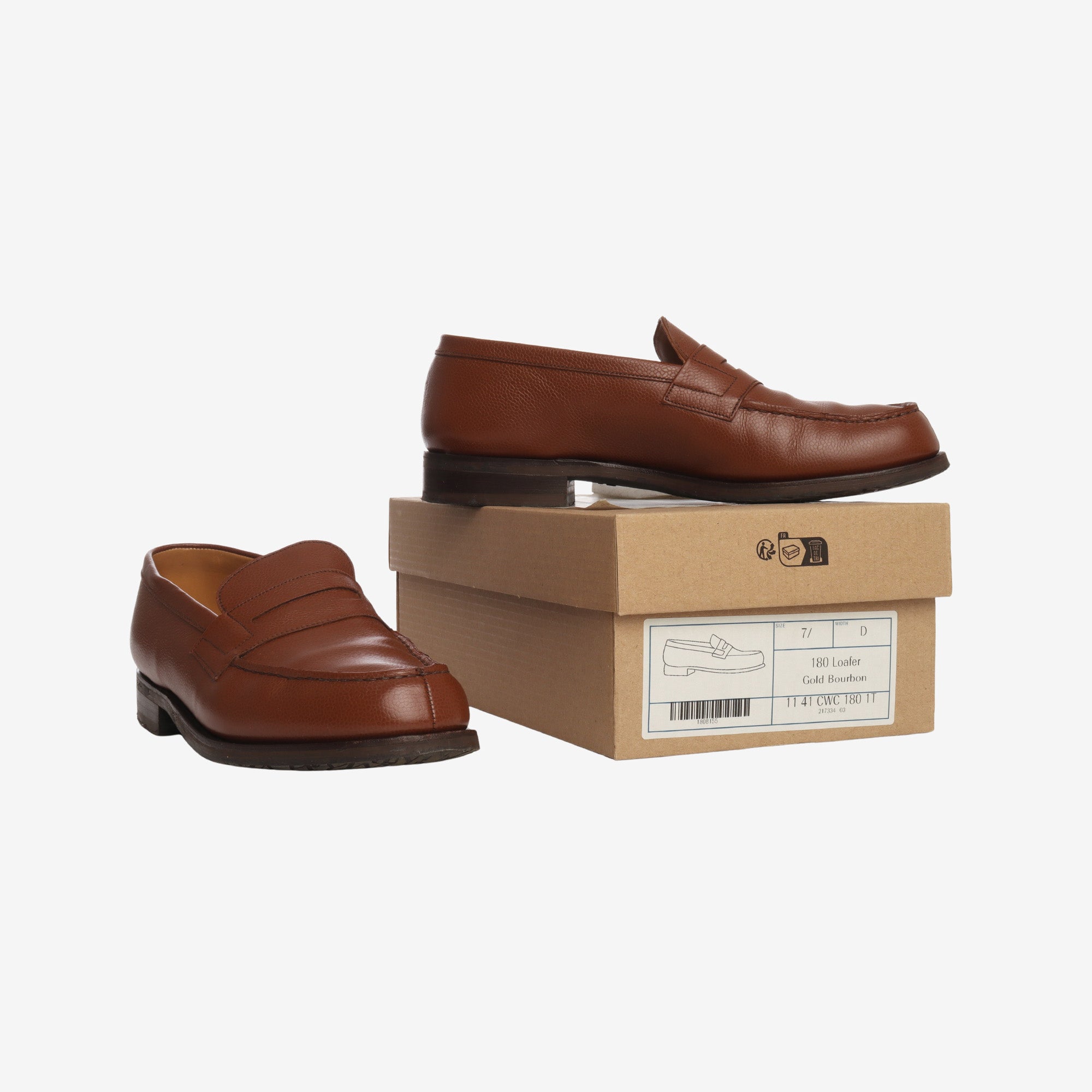 180 Grained Leather Loafer