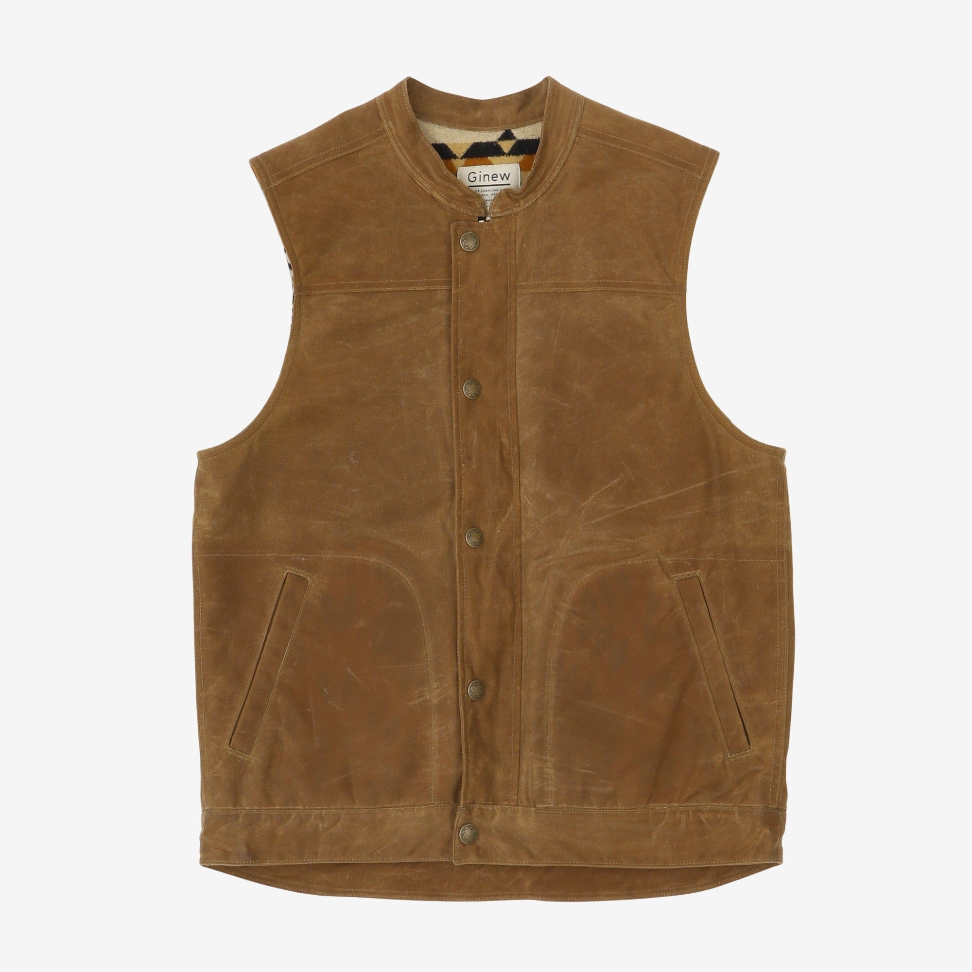 Rancho Arroyo Lined Waxed Vest