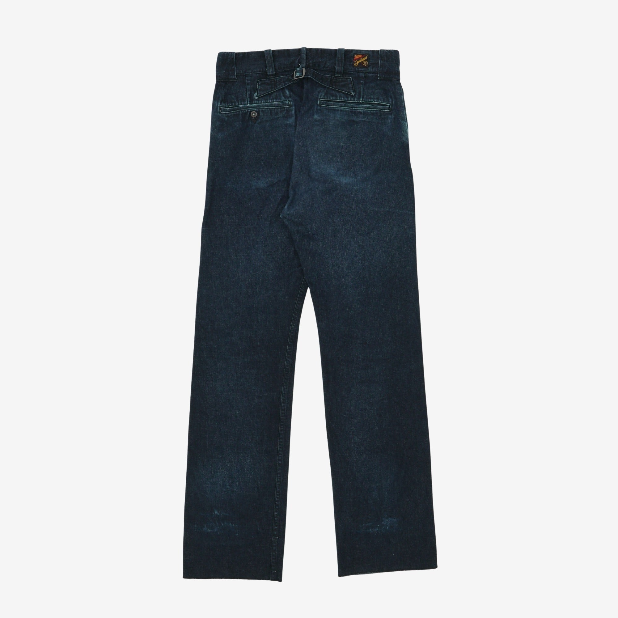 Sugar Cane Cinch Back Jeans