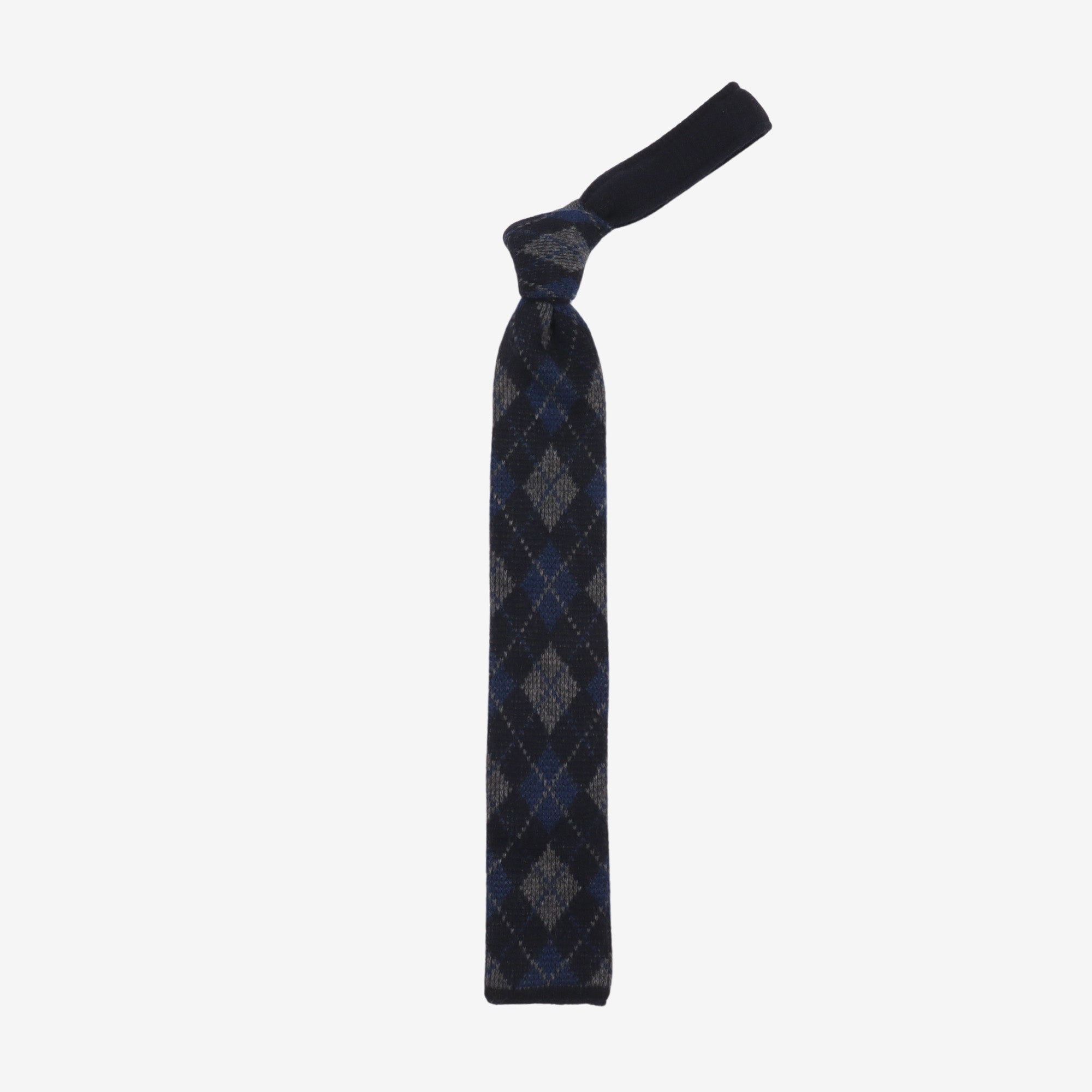 Cashmere Check Tie