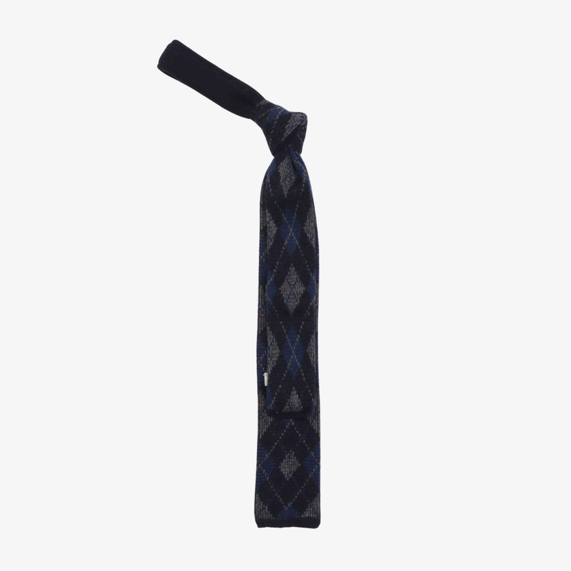 Cashmere Check Tie