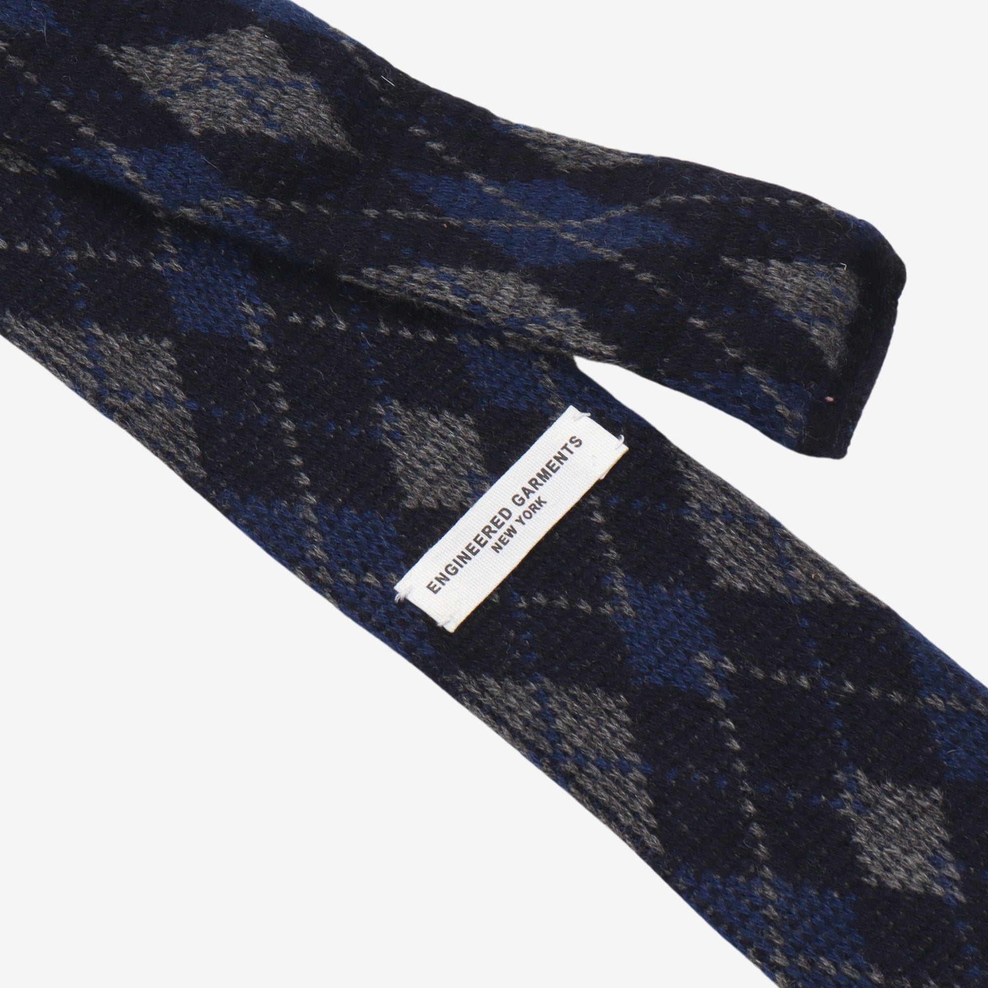 Cashmere Check Tie