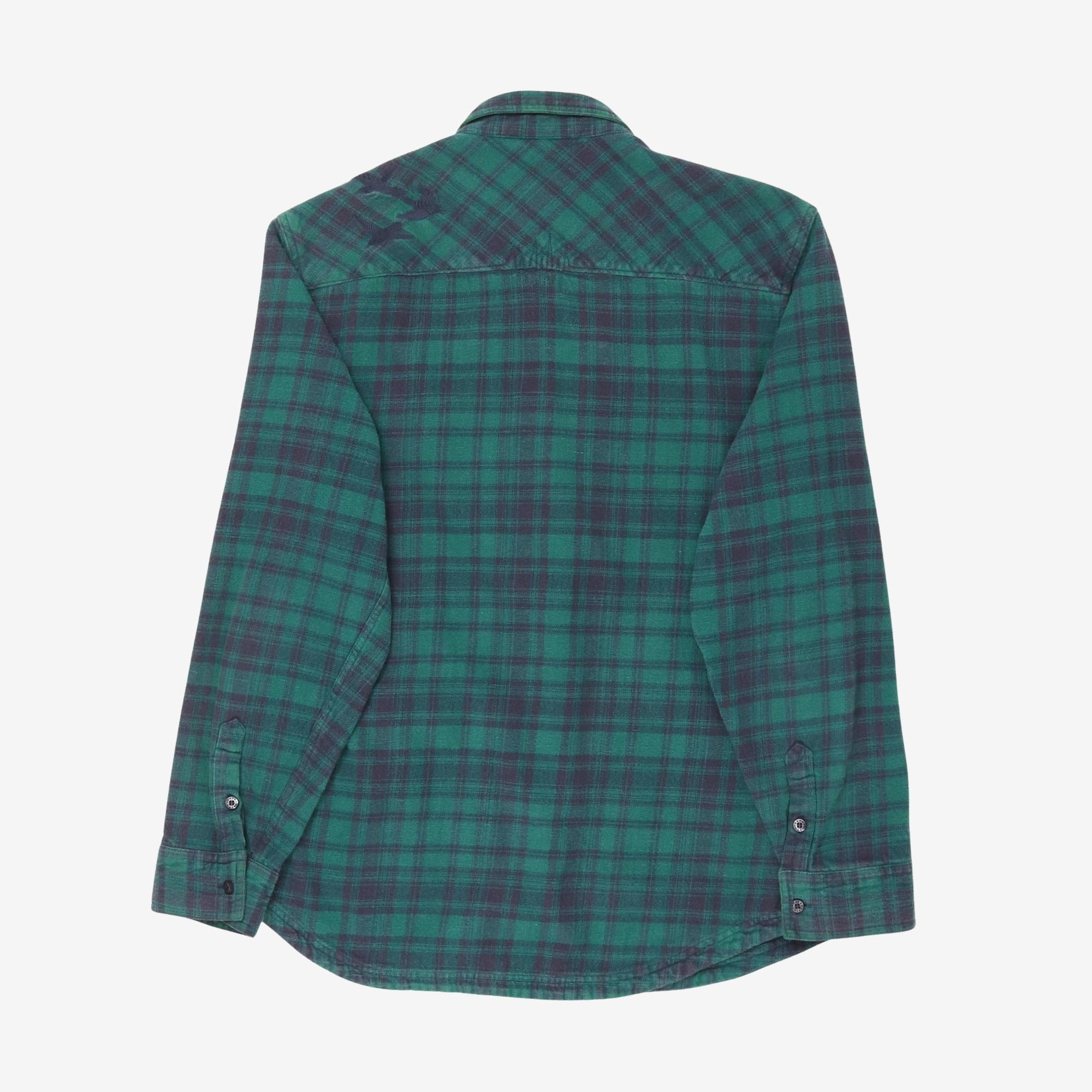 Plaid Flannel Shirt Jacket