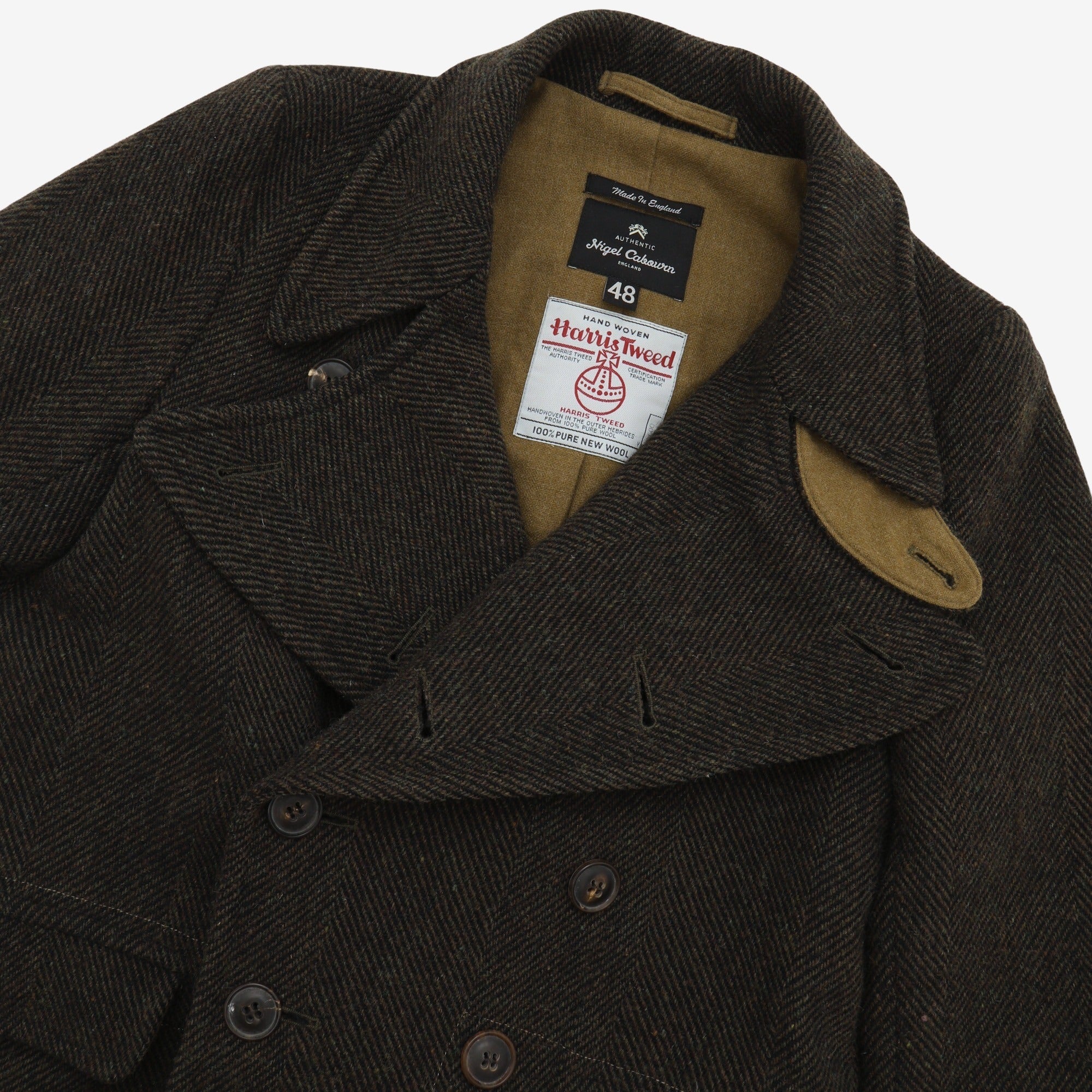 Harris Tweed Great Coat