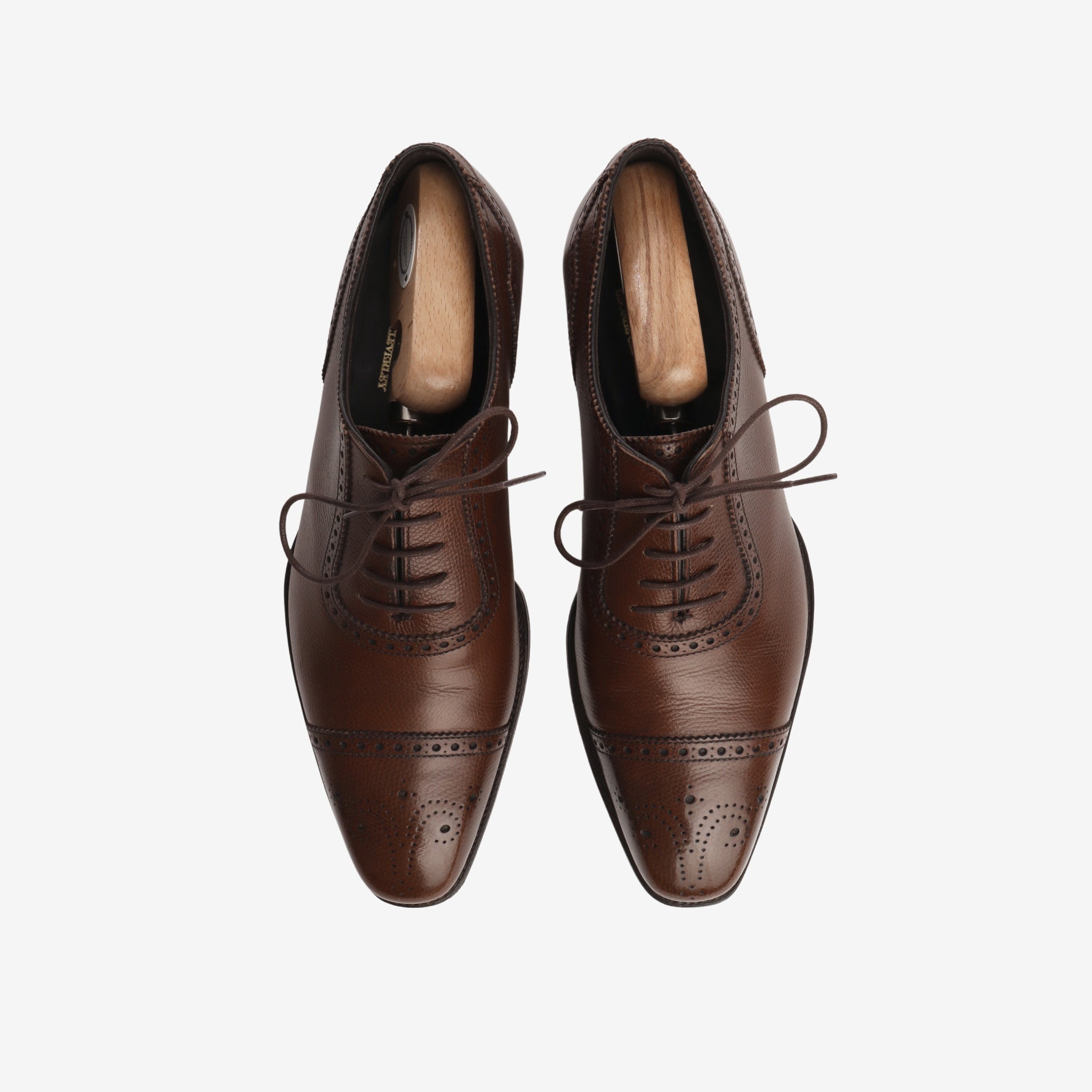 Adam Leather Oxford Shoes + Trees