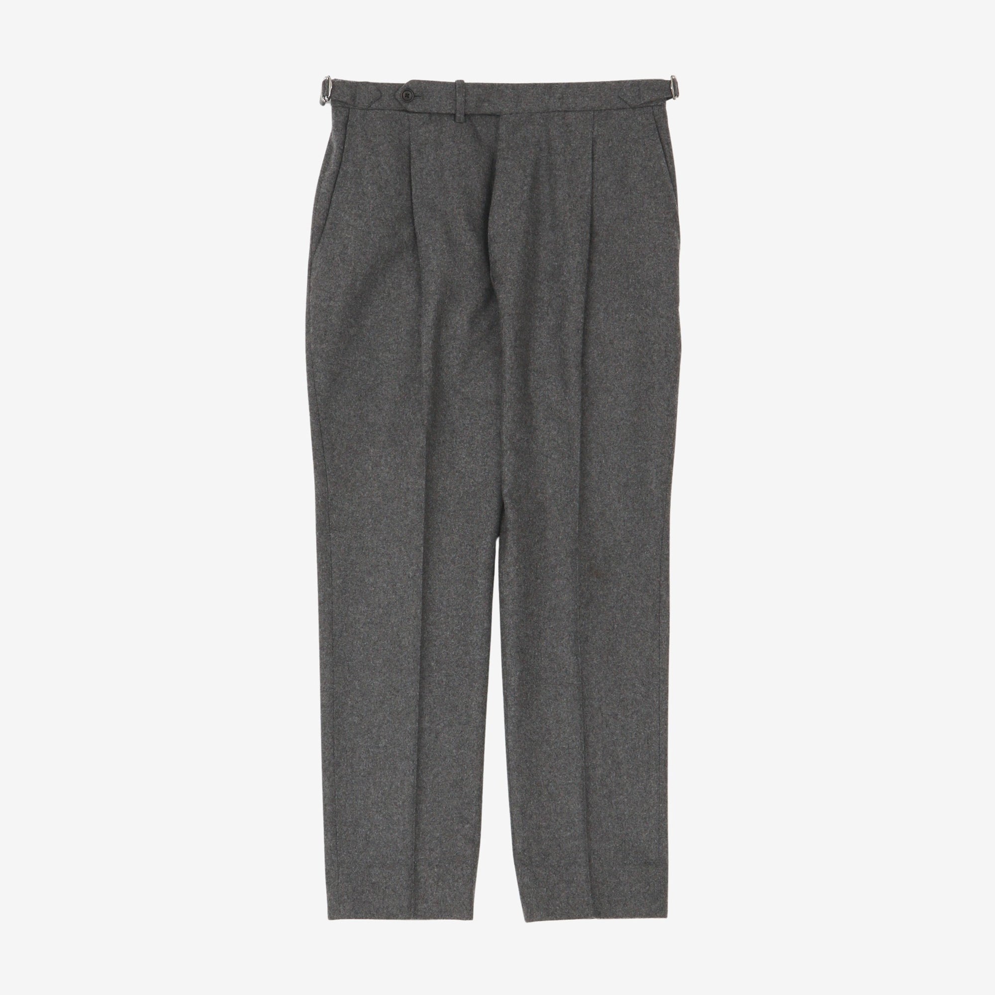 High-Twist Wool Trousers (30W x 28.5L)