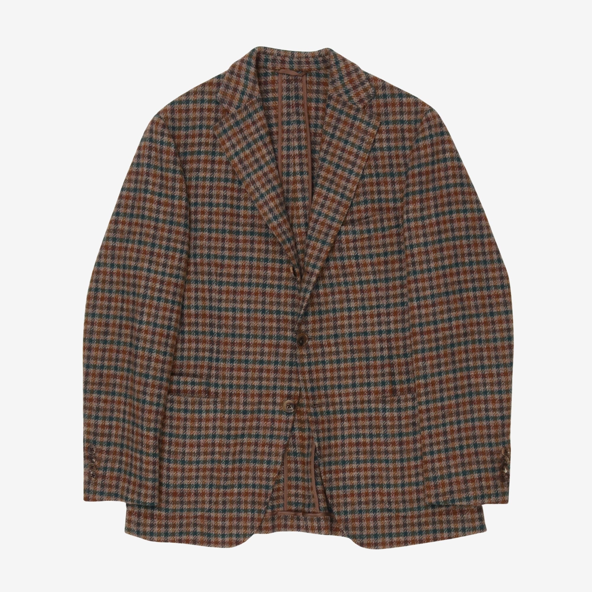 Gun Club Check Tweed Blazer