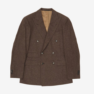 Wool Cashmere DB Blazer