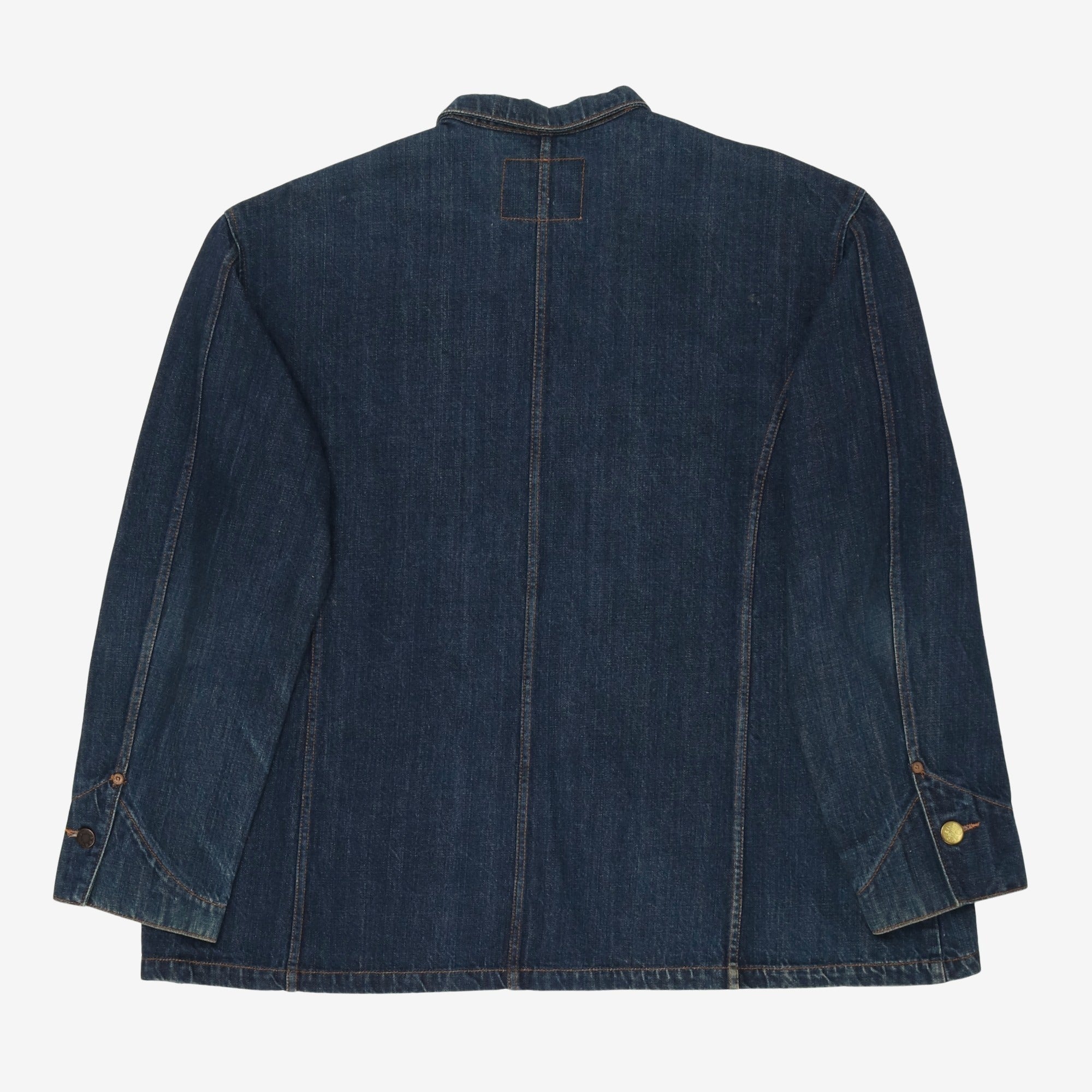 Lot 214 Round Collar Denim Jacket