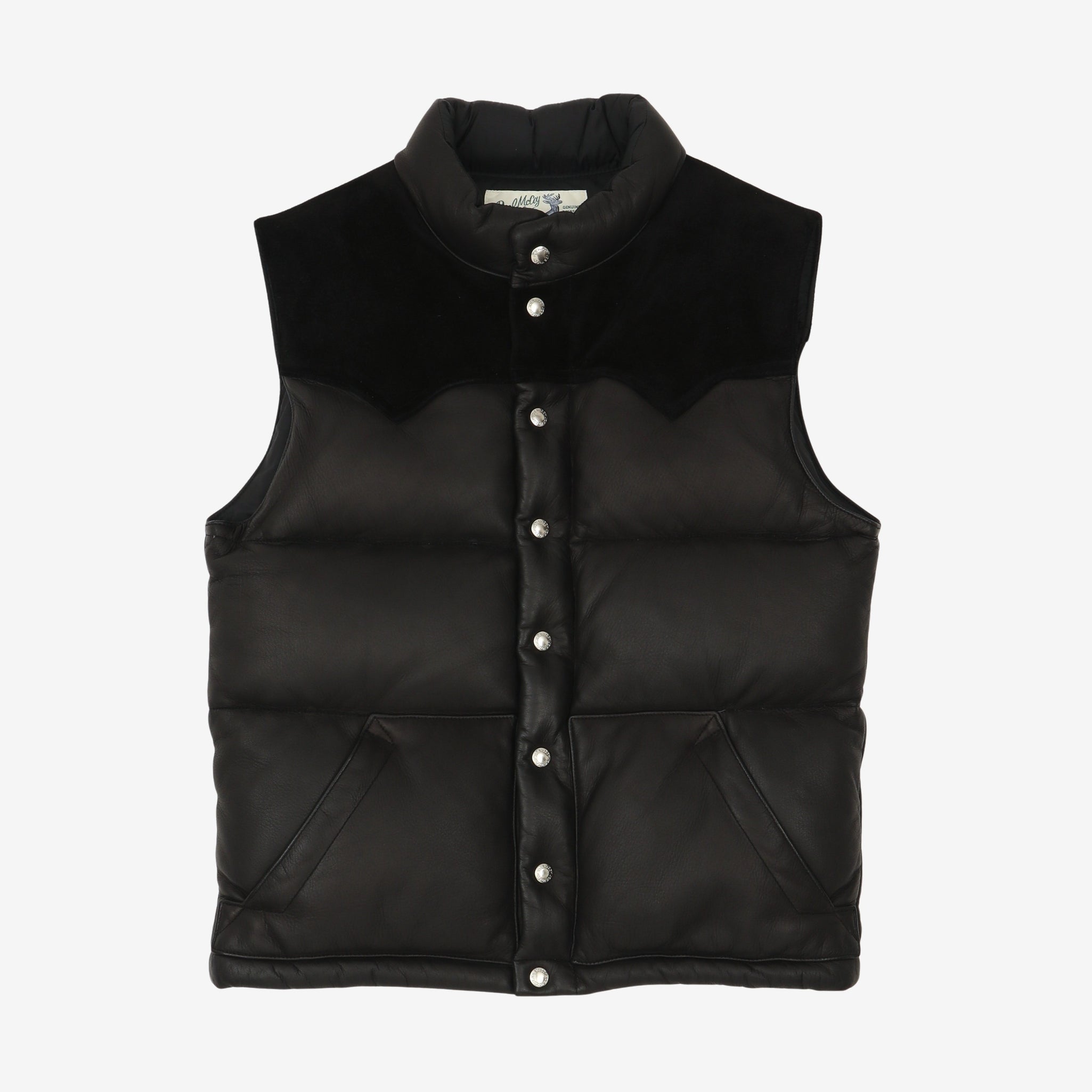 Deerskin Down Vest